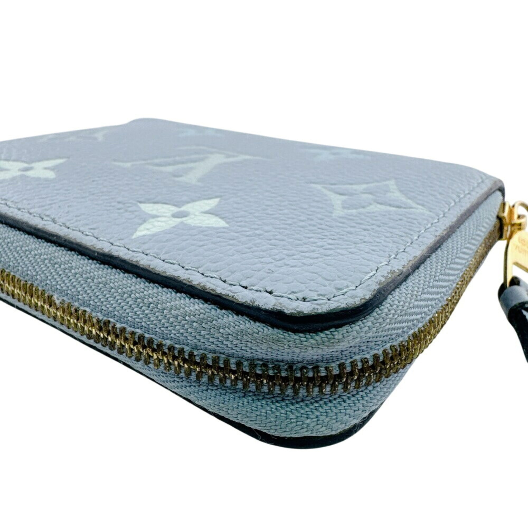 Louis Vuitton Monogram Empreinte Blue Monogram Empreinte Wallet (Bi-Fold) (Pre-Owned)