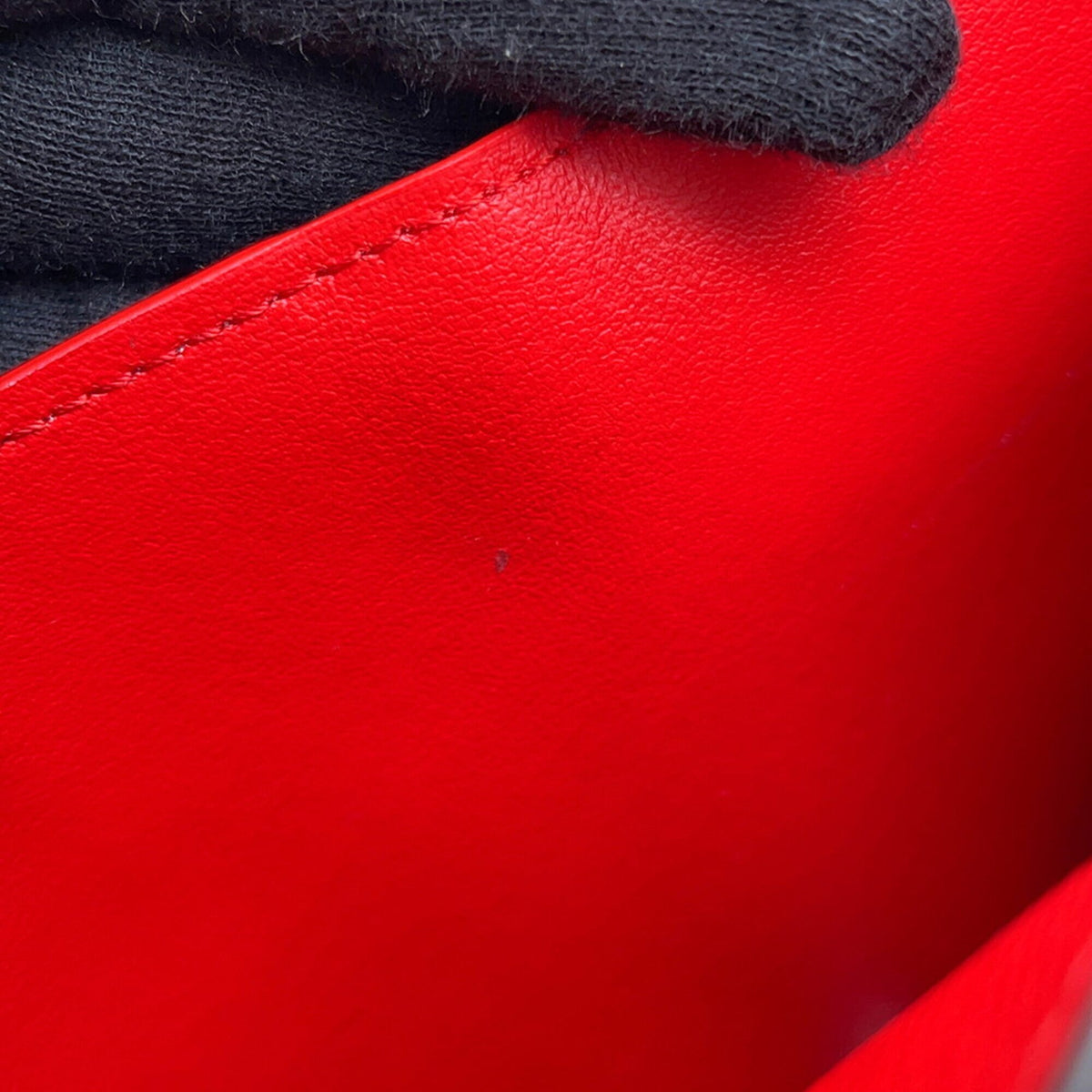 Louis Vuitton Rouge Monogram Coin Purse/Coin Case (Pre-Owned)