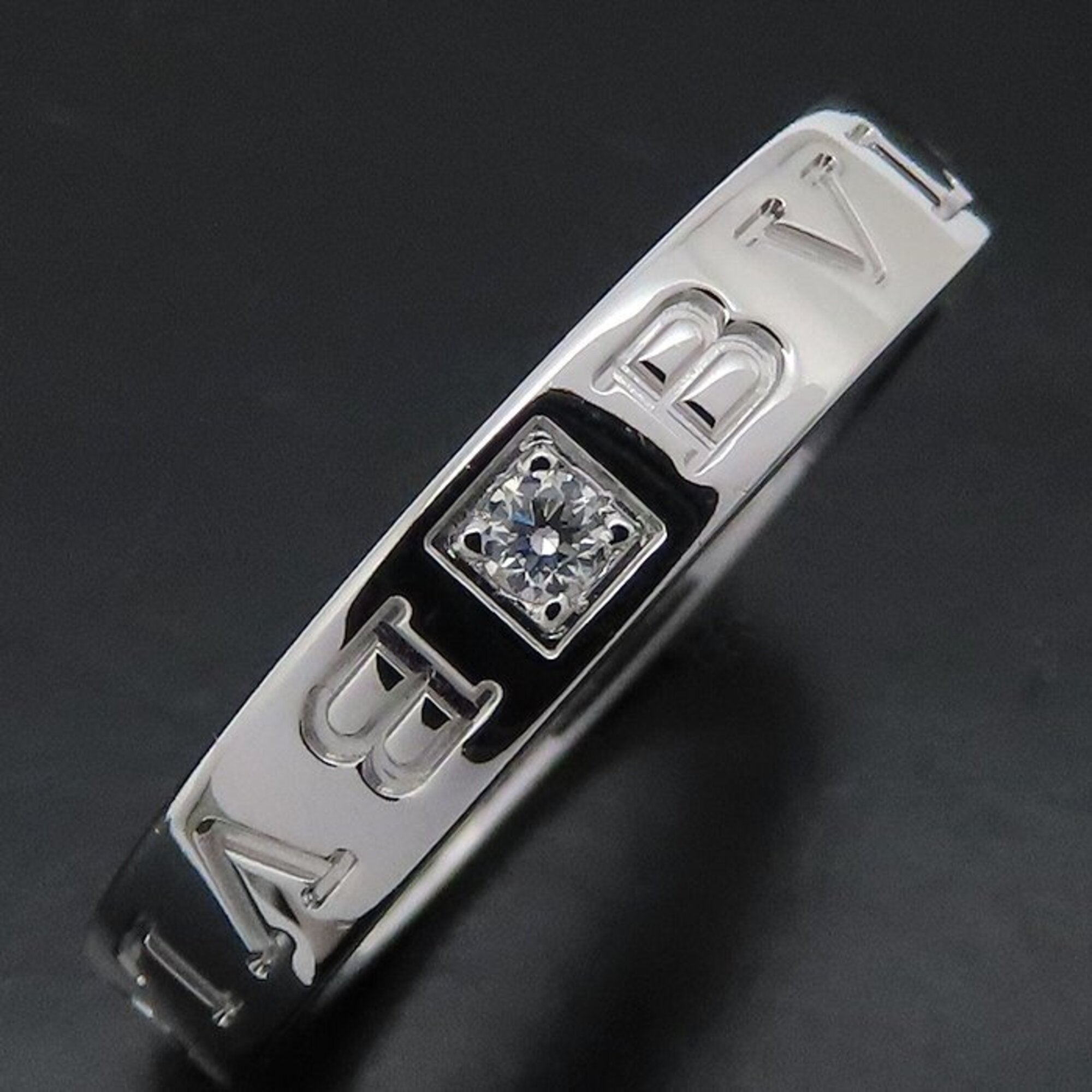 Bvlgari White Gold (18K) Band Ring (Pre-Owned)