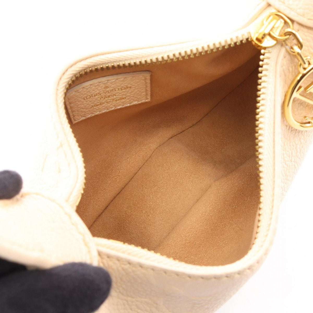 Louis Vuitton Ivory Monogram Empreinte Handbag (Pre-Owned)