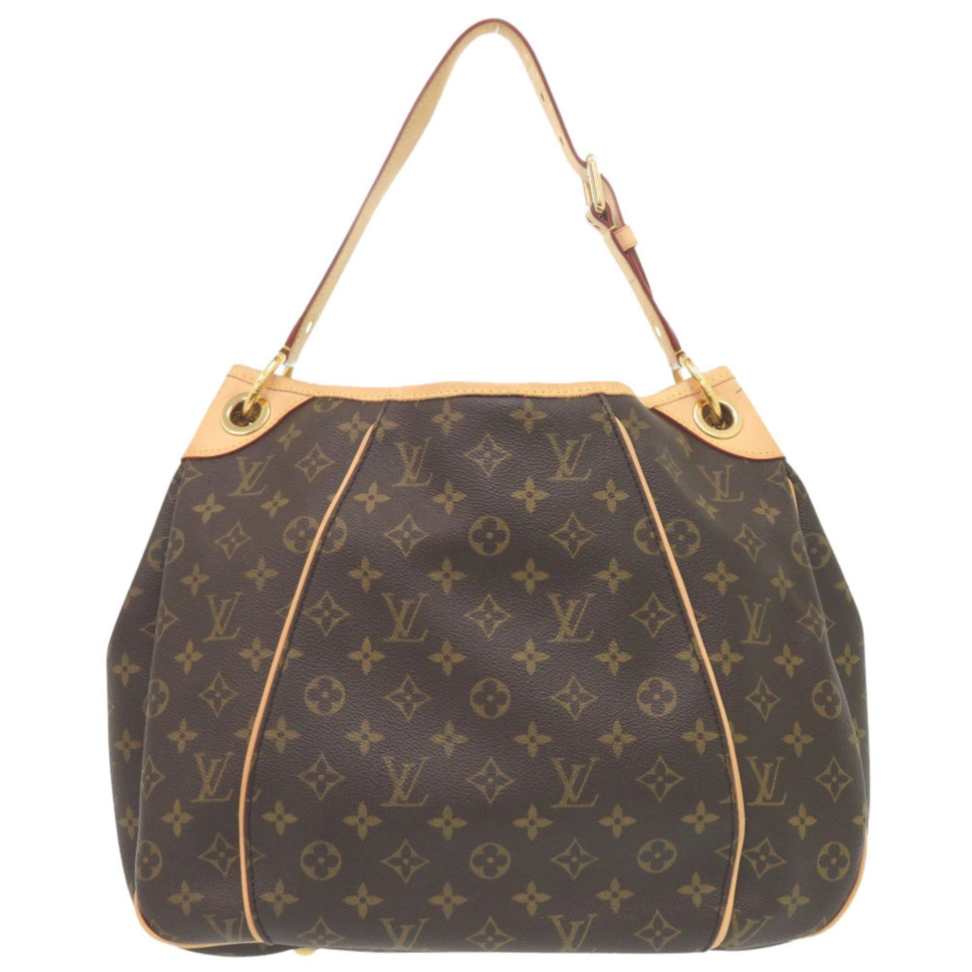 Louis Vuitton Brown Monogram Canvas Shoulder Bag (Pre-Owned)