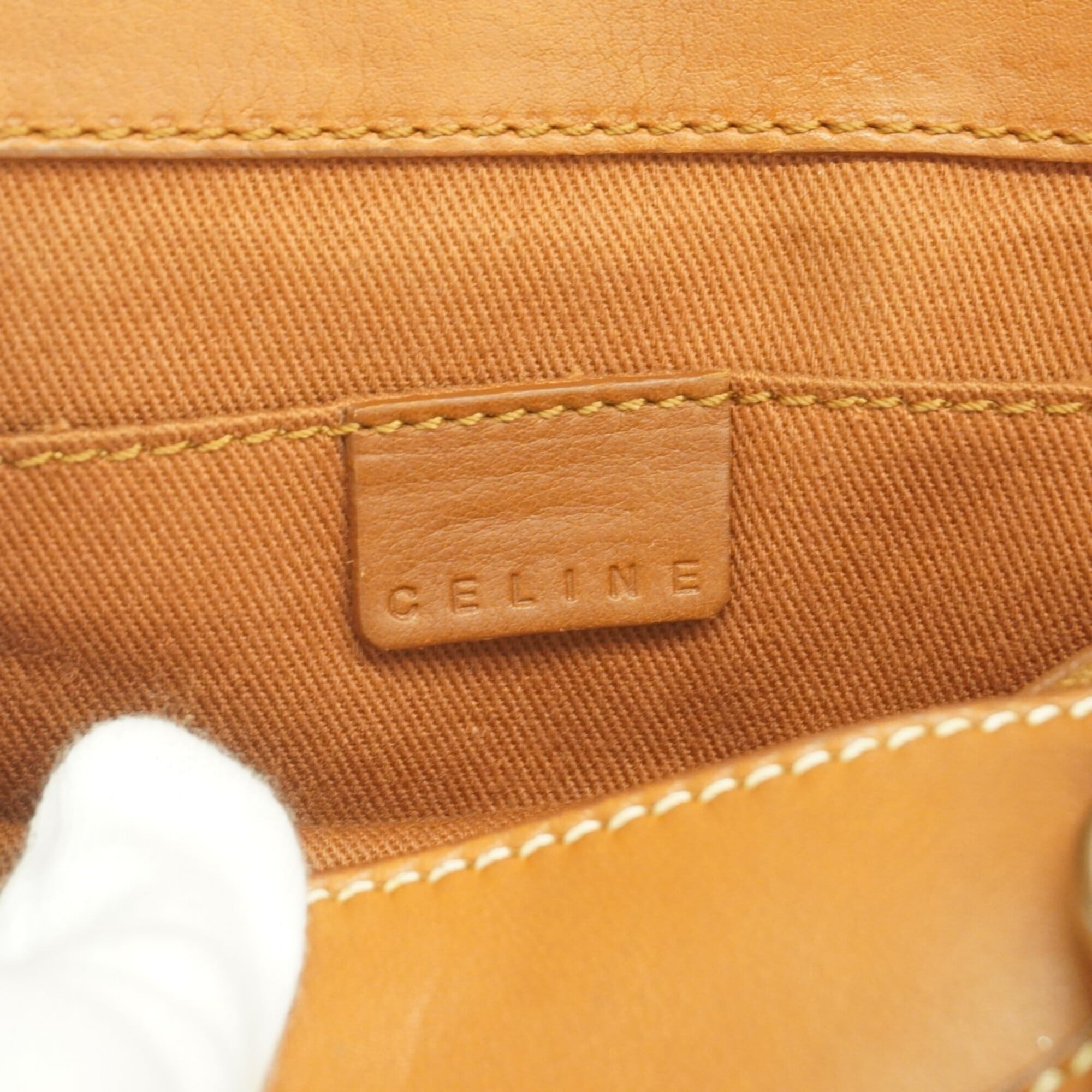 Celine Brown Leather Handbag (Pre-Owned)