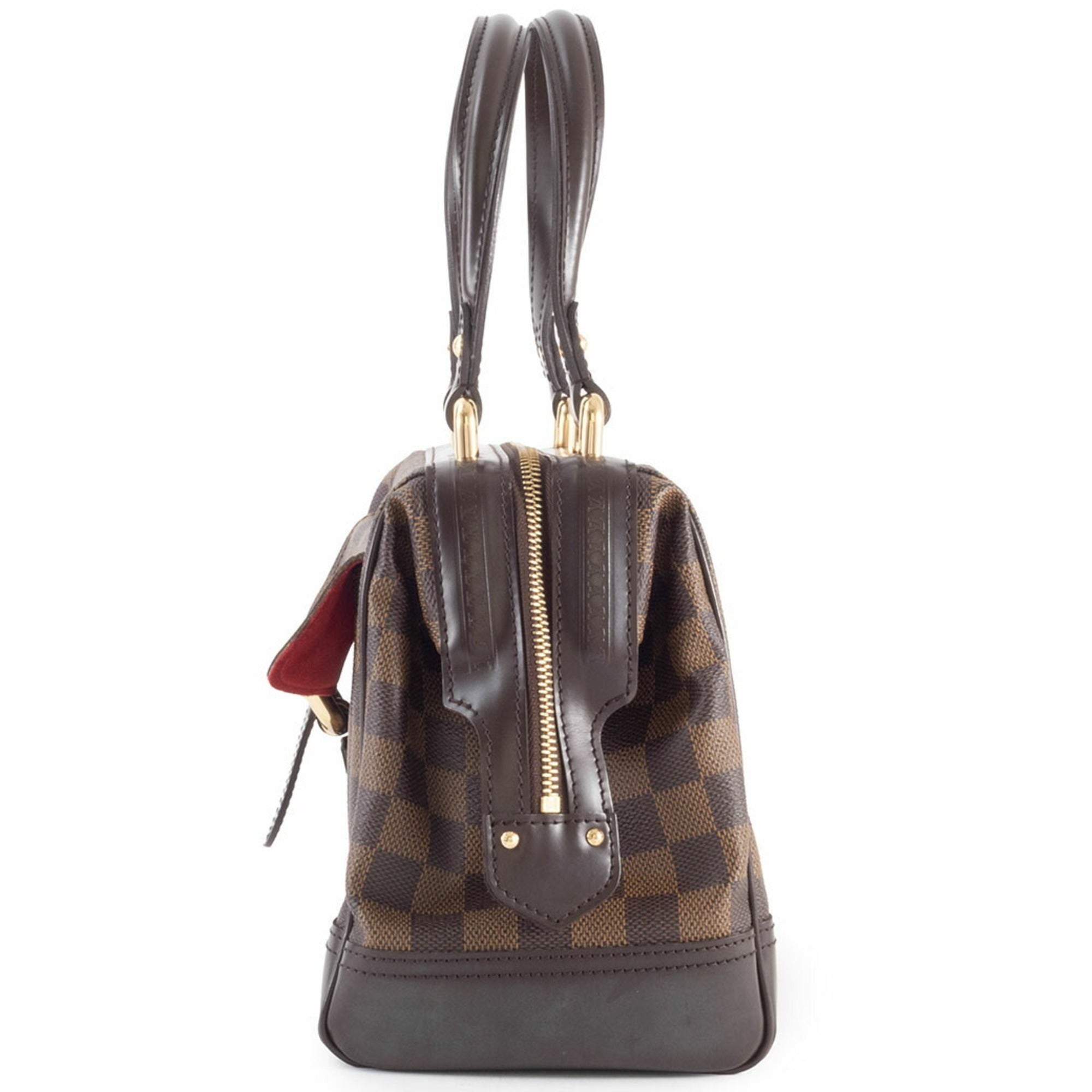 Louis Vuitton Damier Canvas Ebene Damier Canvas Handbag (Pre-Owned)