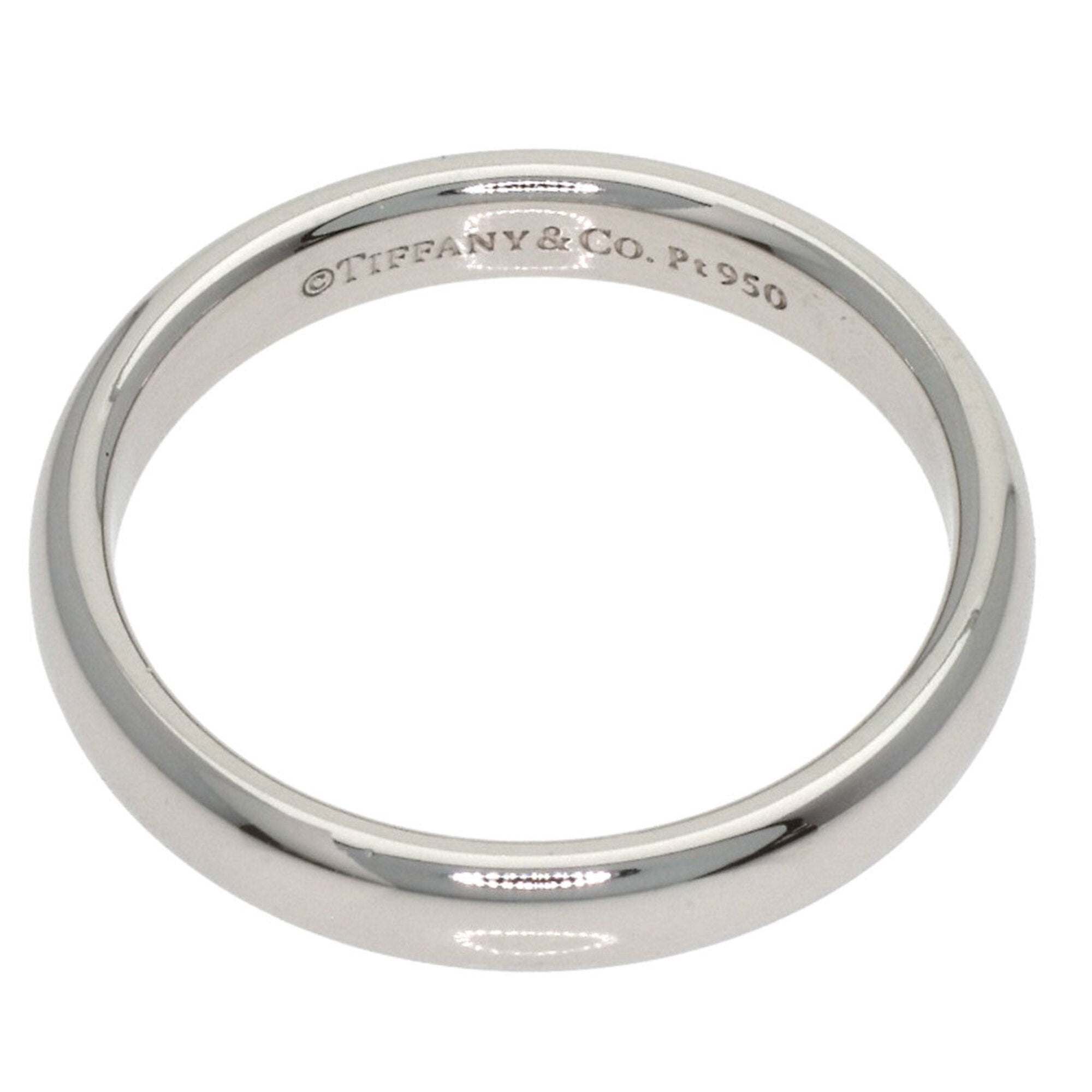 Tiffany Platinum 950 Band Ring (Pre-Owned)