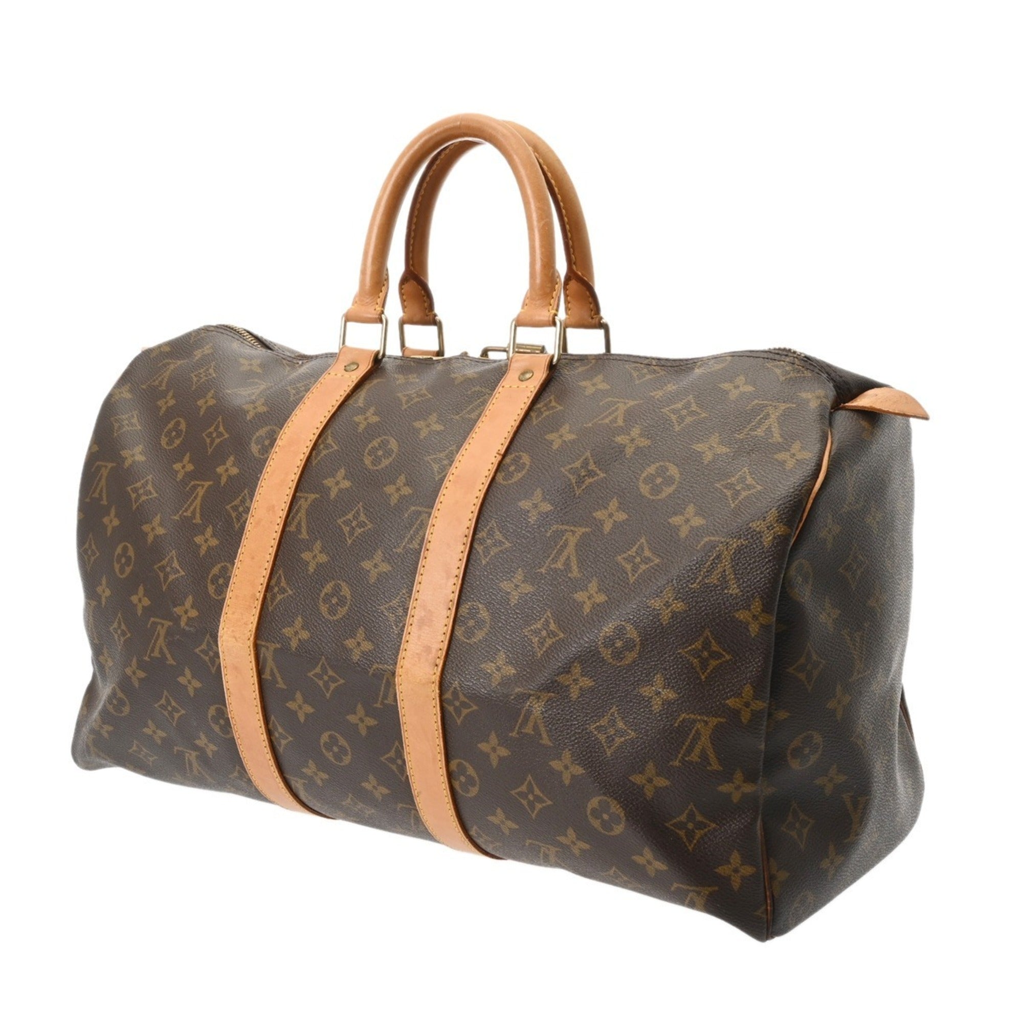 Louis Vuitton Monogram Brown Monogram Boston Bag (Pre-Owned)