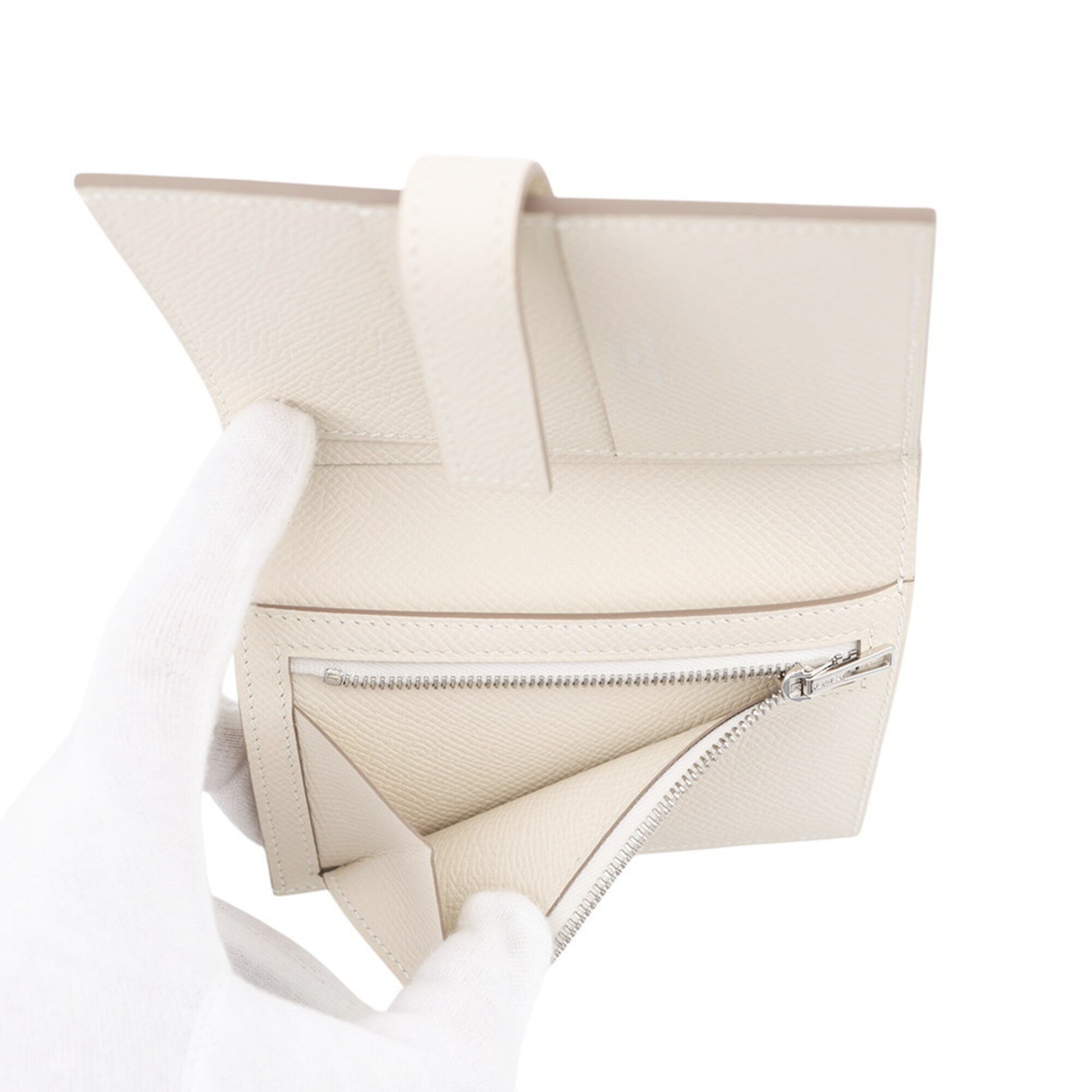 Hermes Epsom Leather Wallet (Bi-Fold) (Pre-Owned)