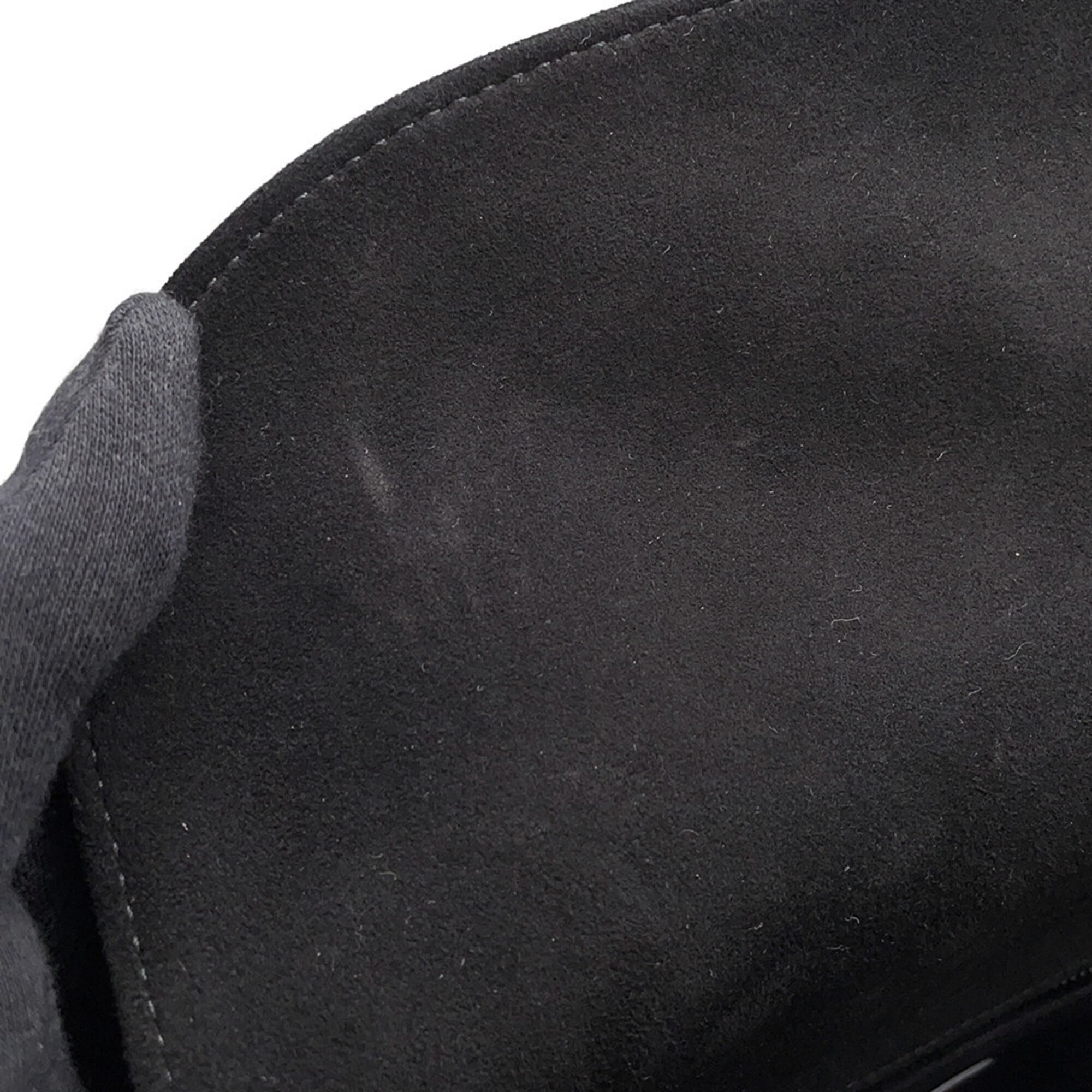 Christian Dior Lady Dior Black Handbag Shoulder Bag (Pre-Owned)
