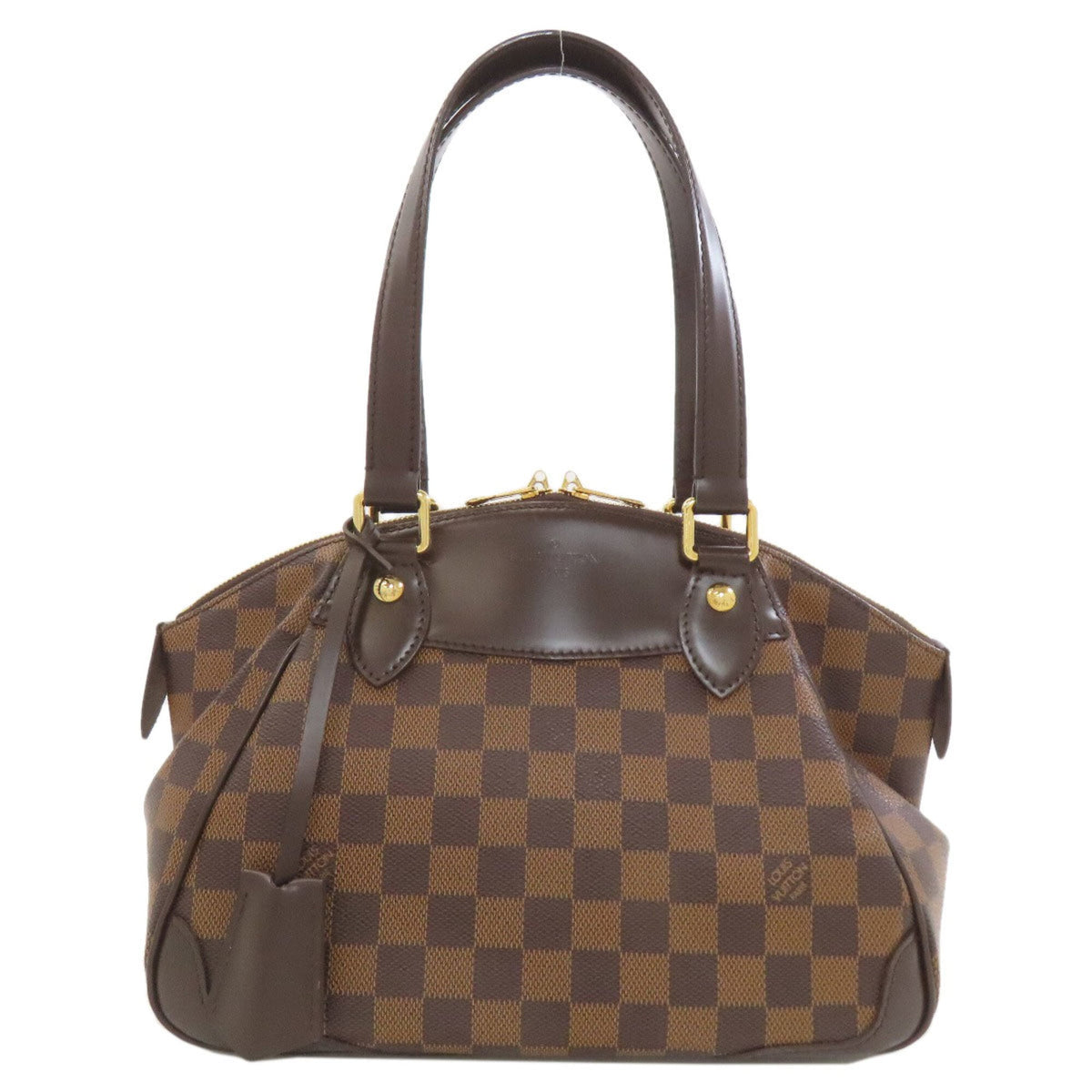 Louis Vuitton Brown Damier Canvas Ebene Damier Canvas Handbag (Pre-Owned)