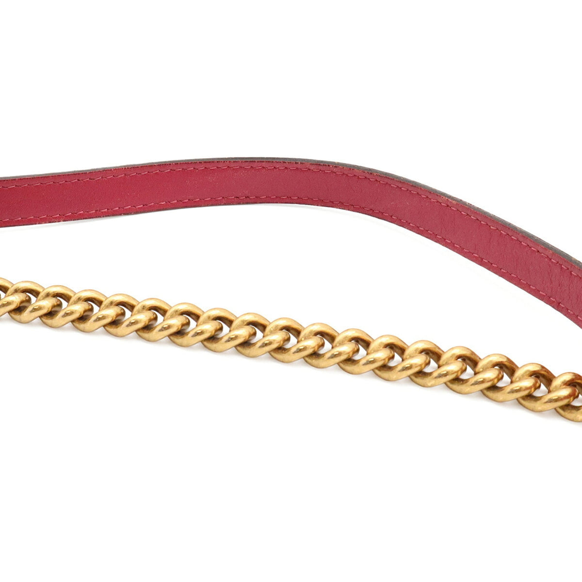 Gucci Pink Suede Pochette Shoulder Bag (Pre-Owned)