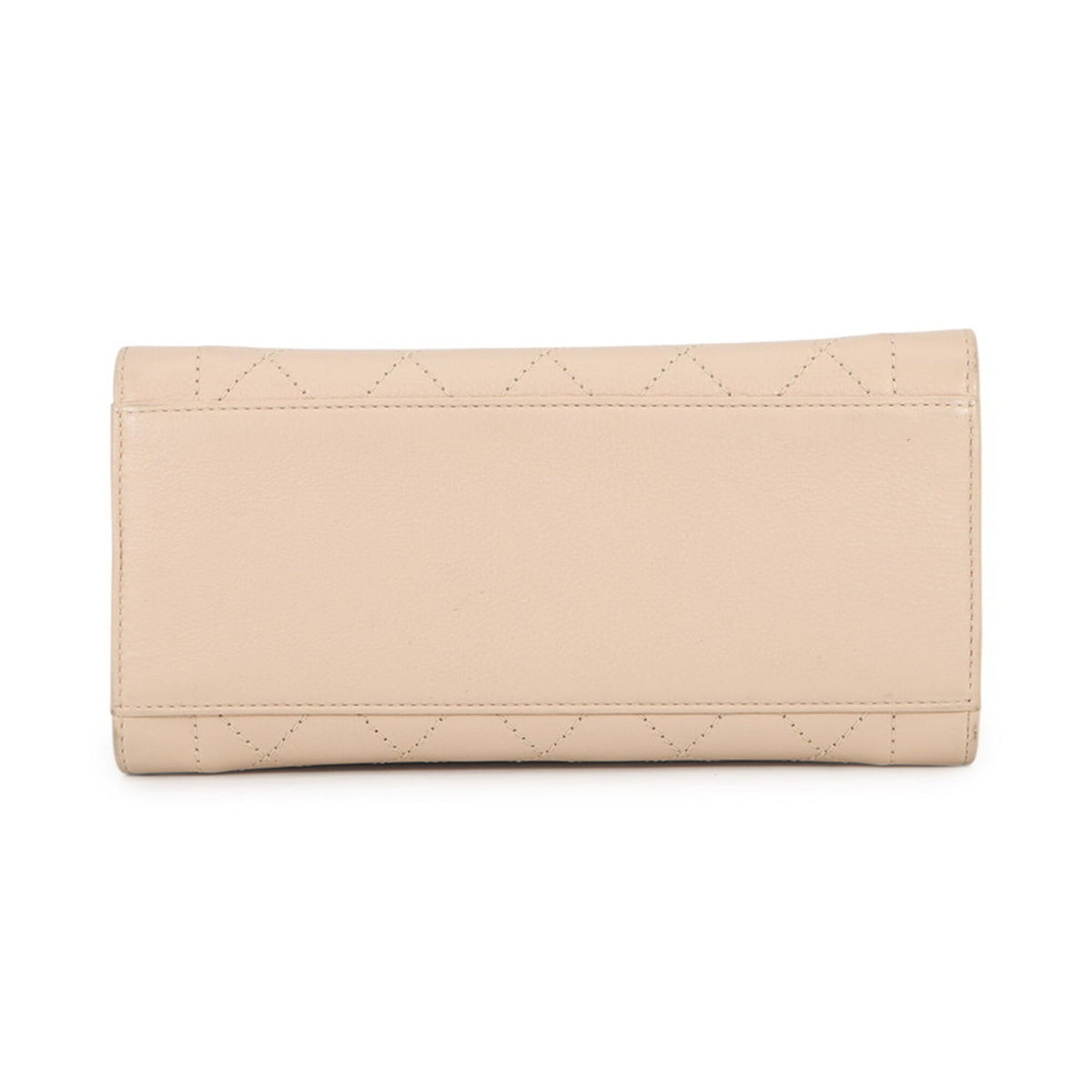 Chanel Beige Leather Shoulder Bag (Pre-Owned)
