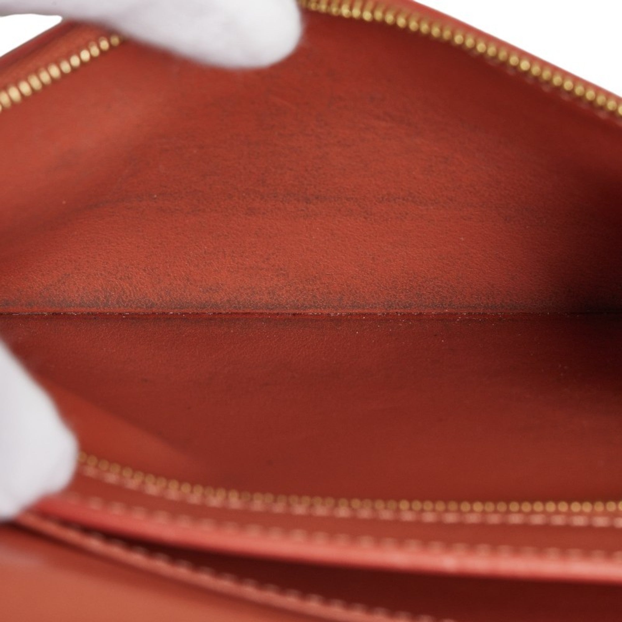 Celine Gray Pink Leather Long Wallet (Bi-Fold) (Pre-Owned)