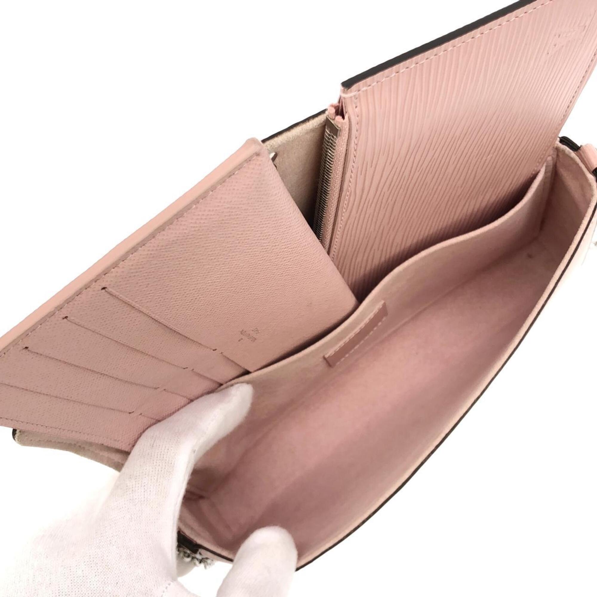 Louis Vuitton Rose Ballerine Leather Pochette Pouch Shoulder Bag (Pre-Owned)