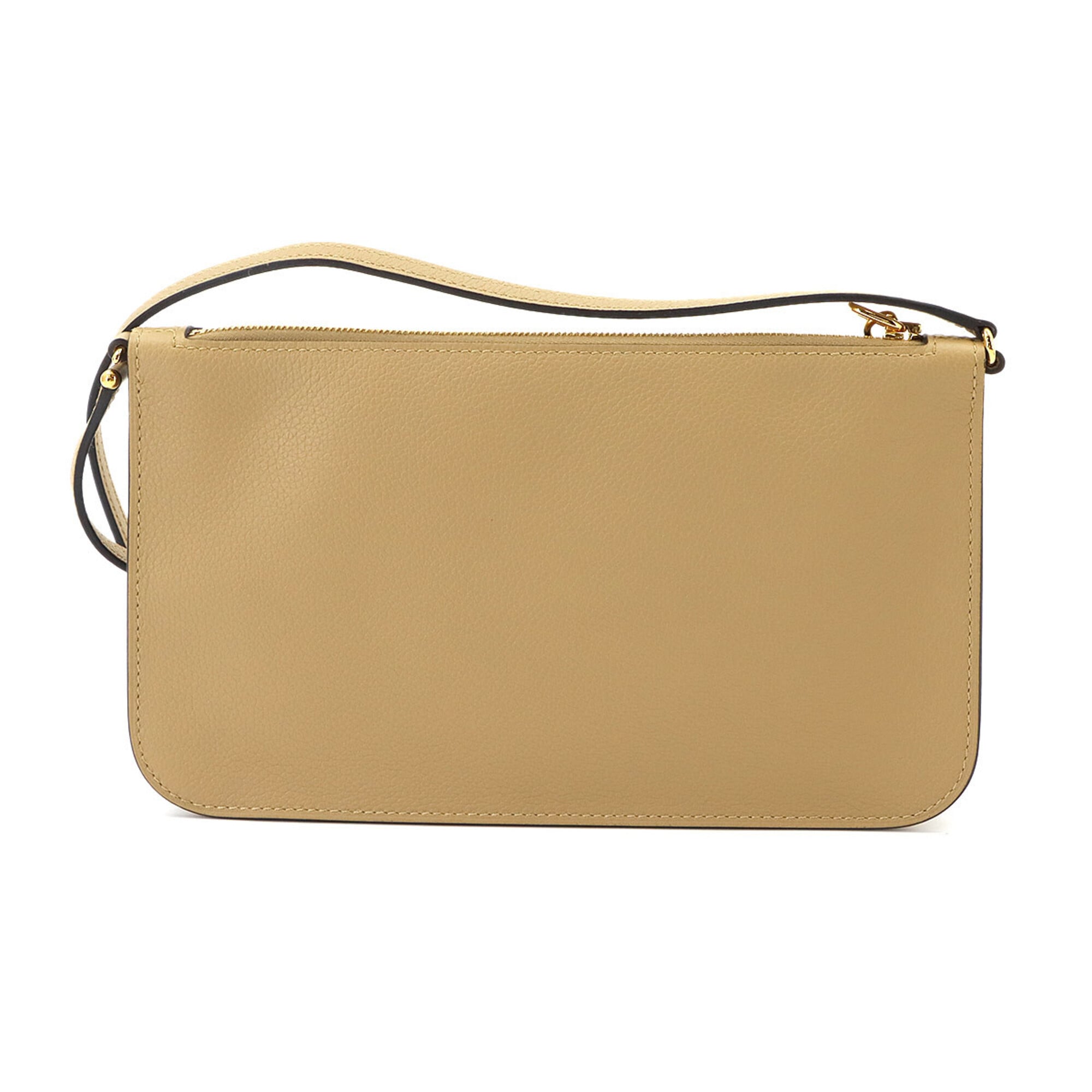 Hermes Kraft Evercalf Leather Shoulder Bag (Pre-Owned)