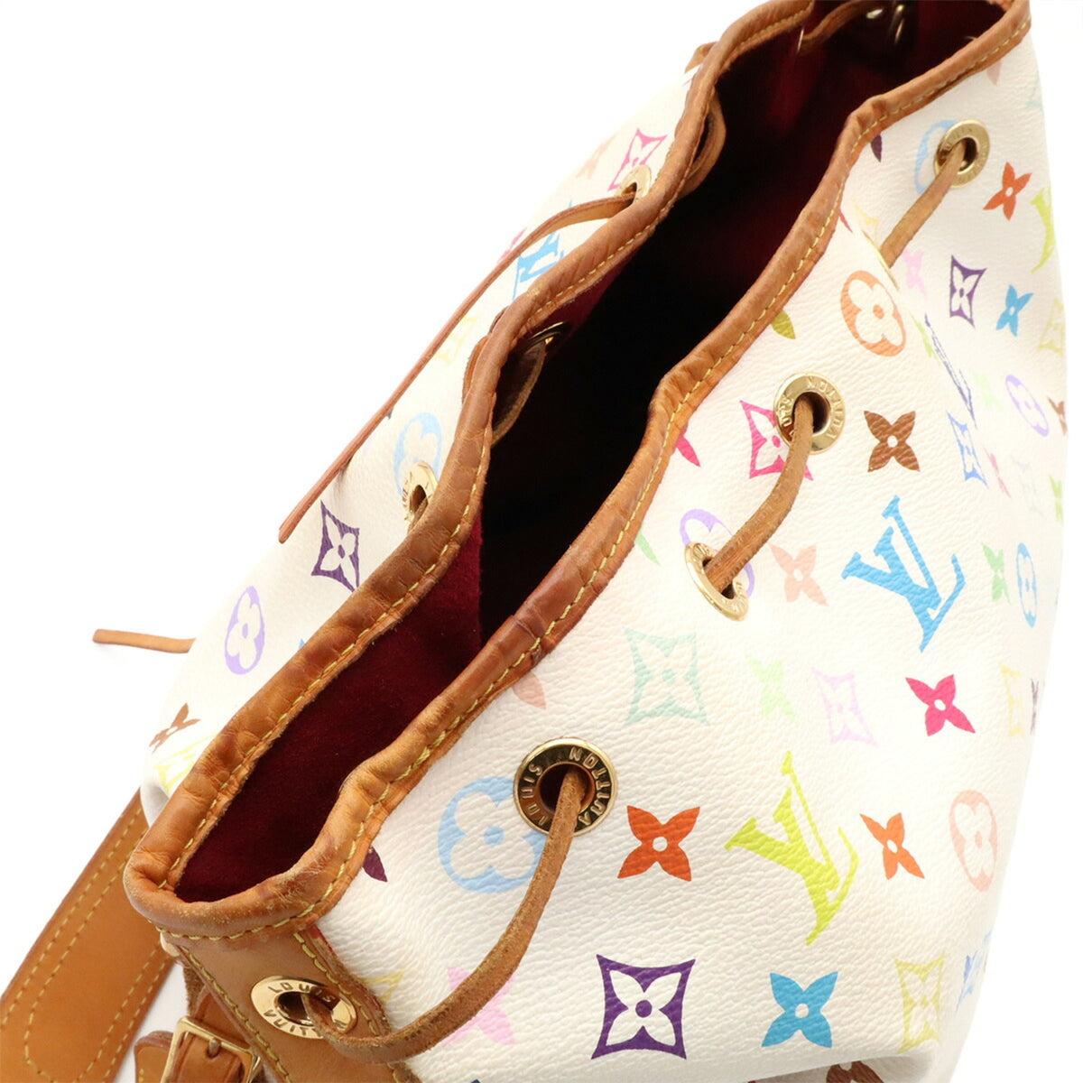 Louis Vuitton Blanc Monogram Multi-Color White Monogram Multicolore Shoulder Bag (Pre-Owned)