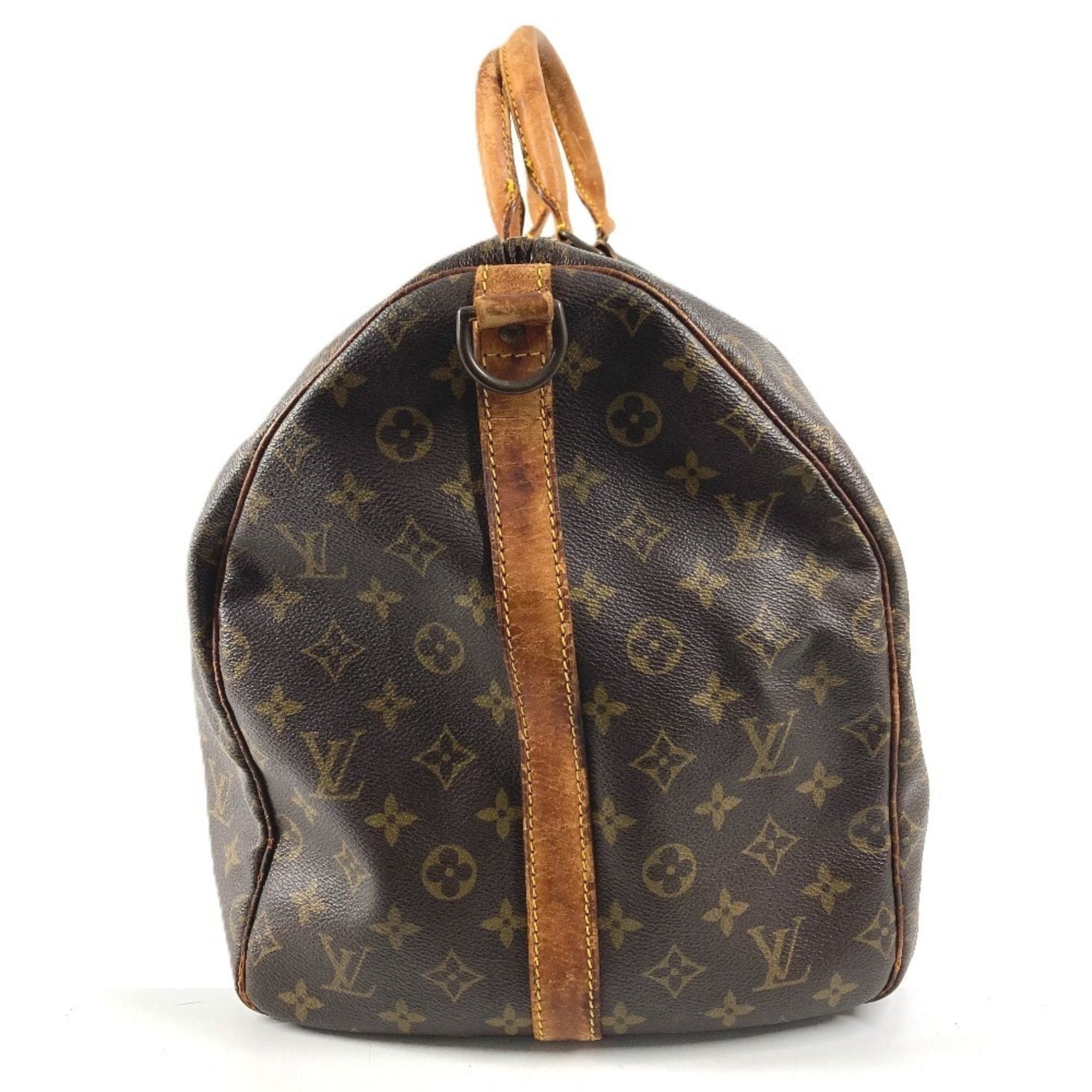 Louis Vuitton Brown Monogram Canvas Boston Bag Handbag (Pre-Owned)