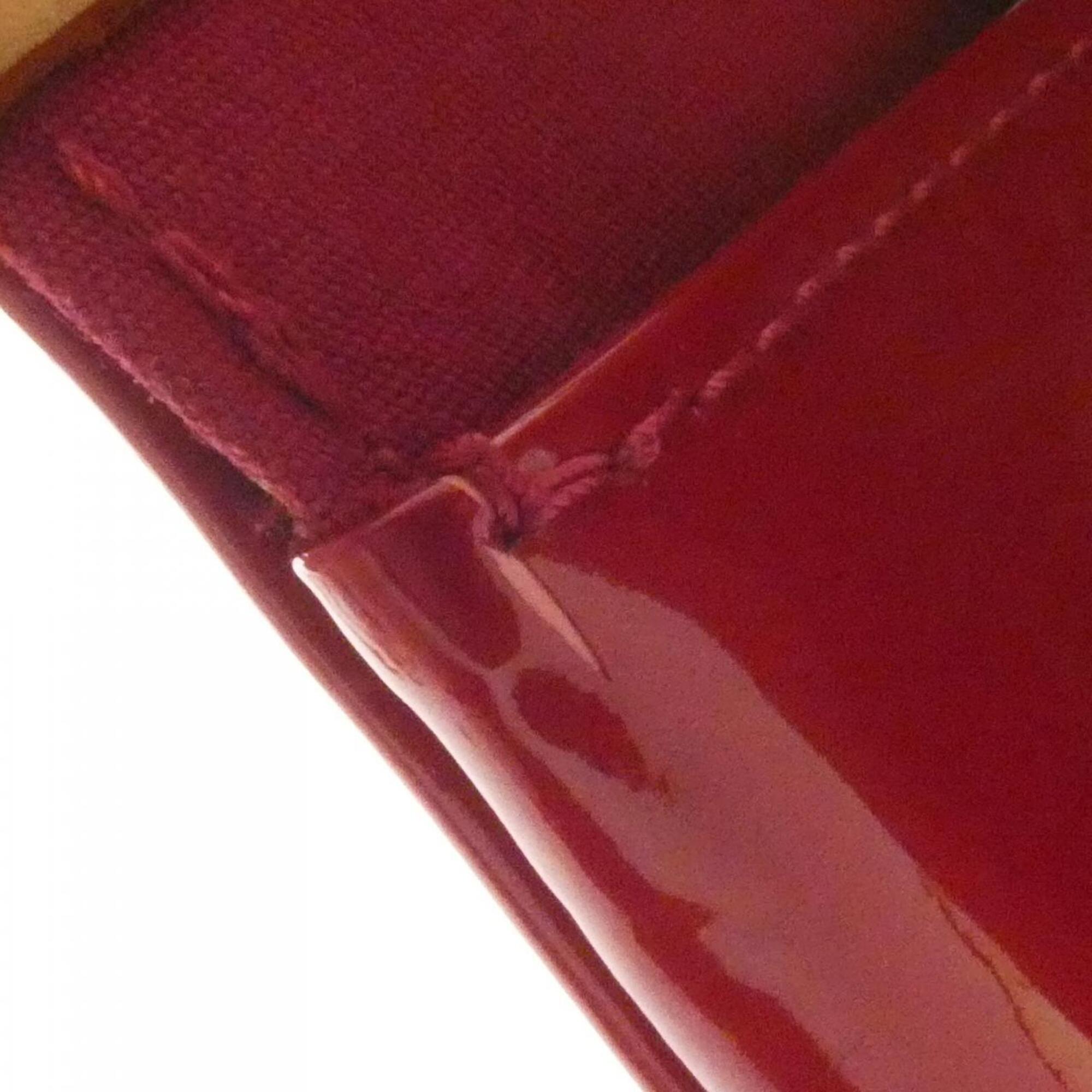 Louis Vuitton Pomme D'amour Red Color Leather Handbag (Pre-Owned)