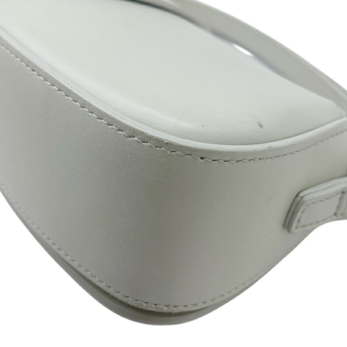 Celine Light Gray Leather Handbag (Pre-Owned)