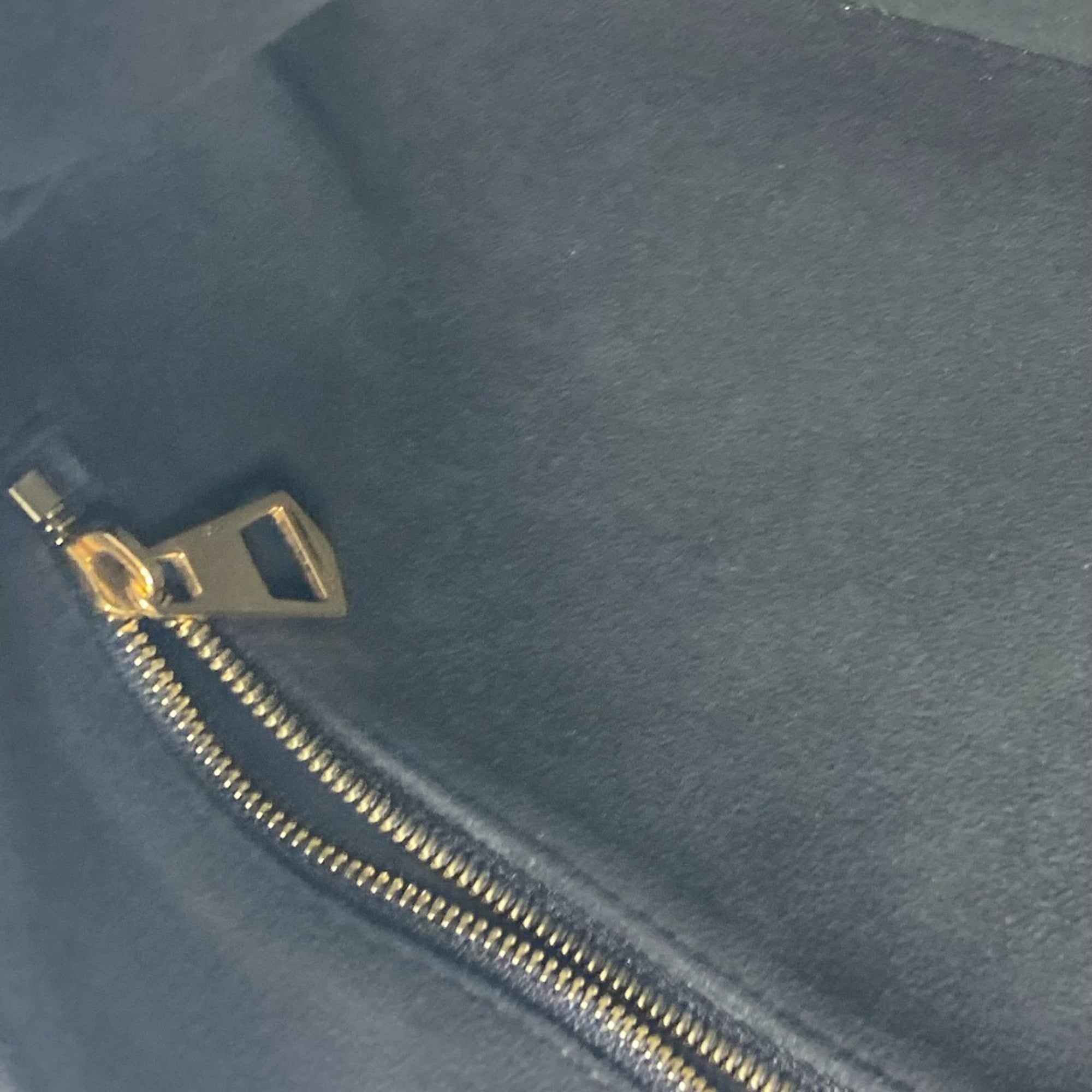 Louis Vuitton Black Brown Monogram Canvas Handbag Tote Bag (Pre-Owned)