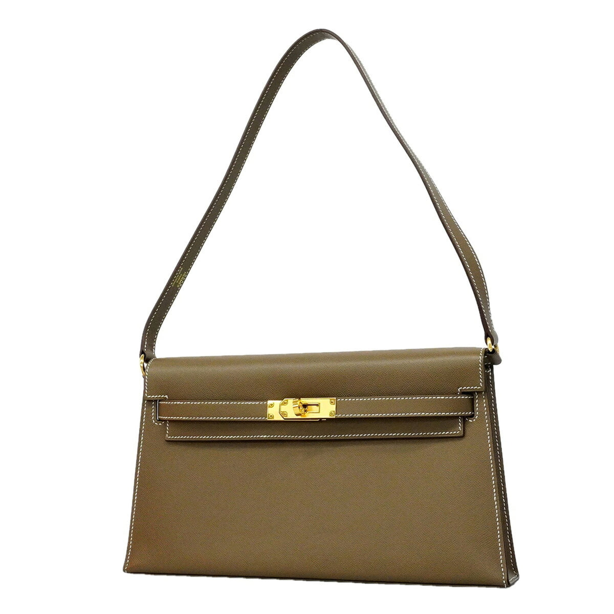 Hermes Etoupe Gray Shoulder Bag (Pre-Owned)