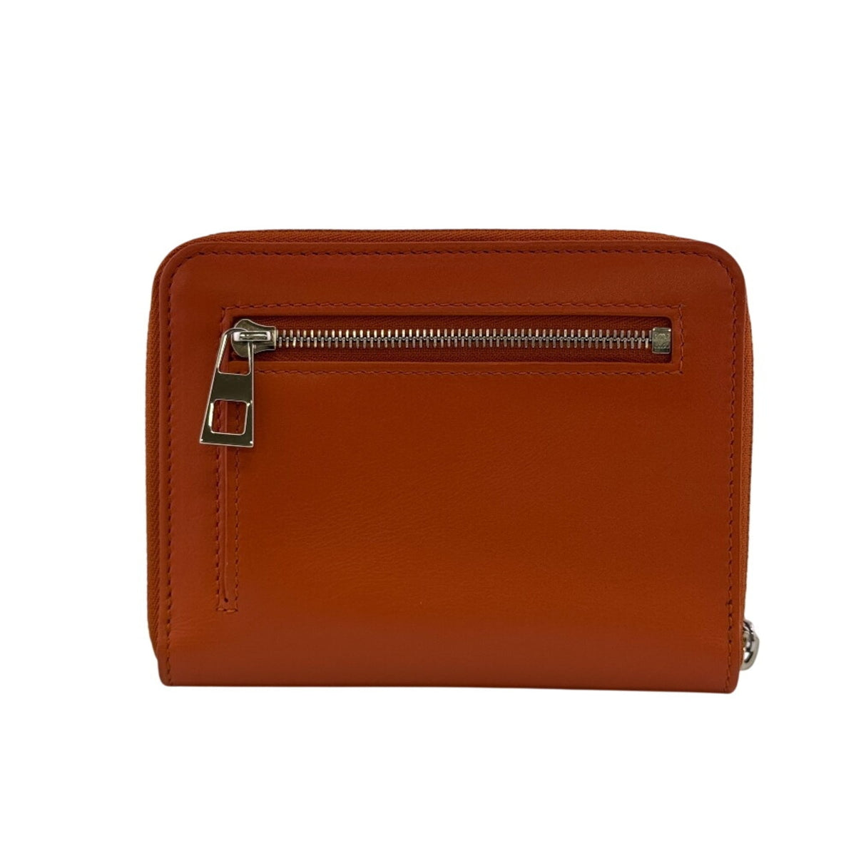 Loewe Orange Leather Wallet (Bi-Fold) (Pre-Owned)