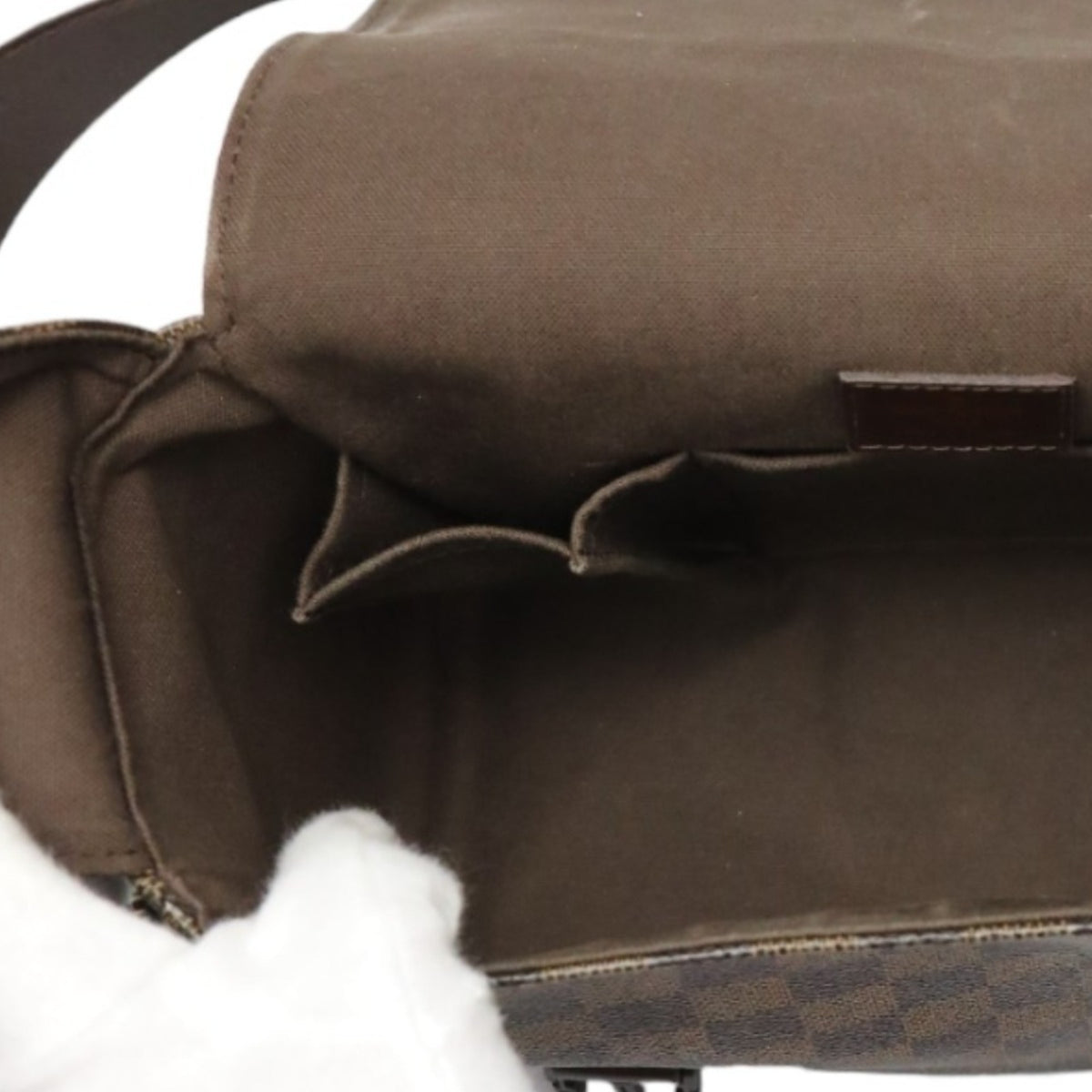 Louis Vuitton Brown Damier Canvas Damier Canvas Shoulder Bag (Pre-Owned)