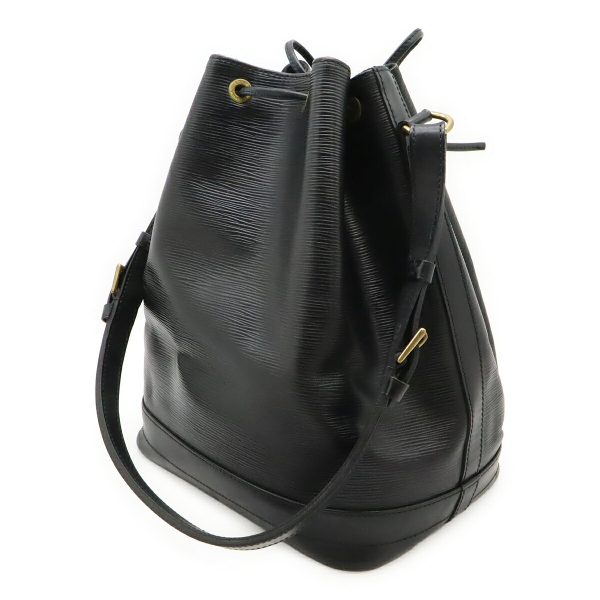 Louis Vuitton Noir Epi Leather Shoulder Bag (Pre-Owned)