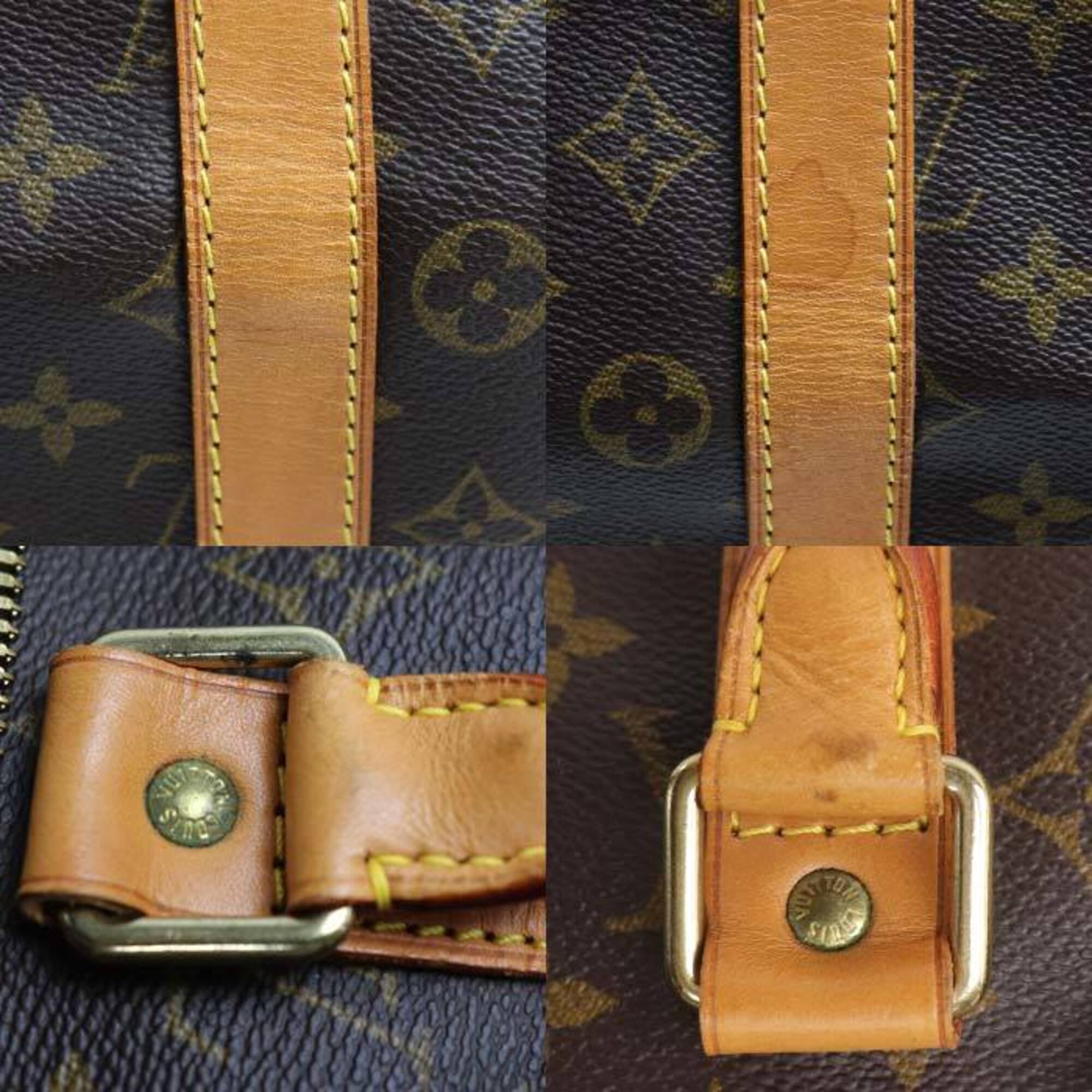 Louis Vuitton Brown Monogram Boston Bag (Pre-Owned)