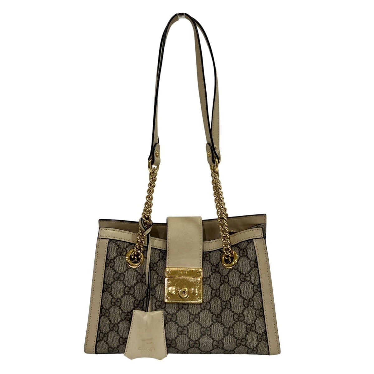 Gucci Beige Gg Supreme Tote Bag (Pre-Owned)
