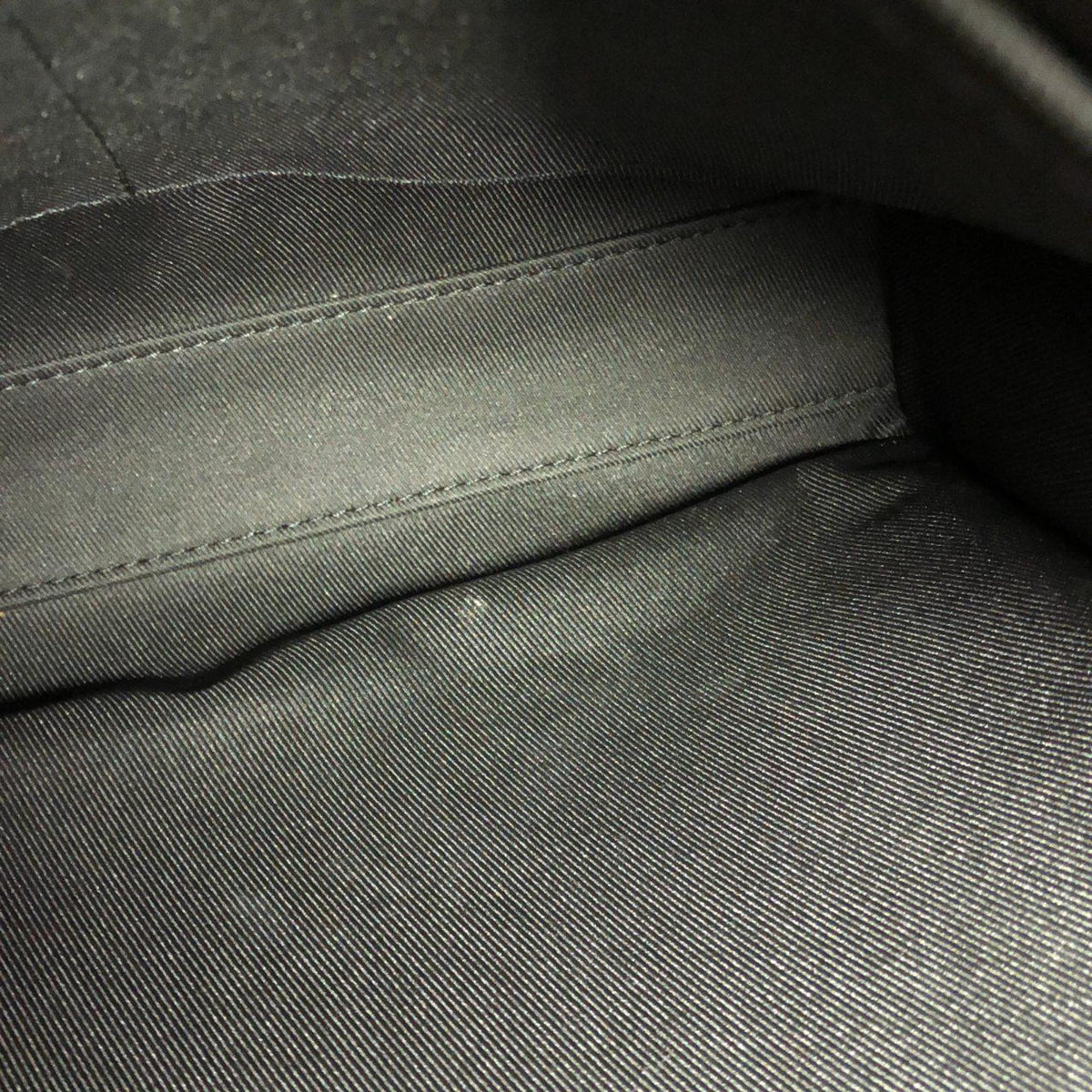 Louis Vuitton Black Coated Canvas Handbag (Pre-Owned)