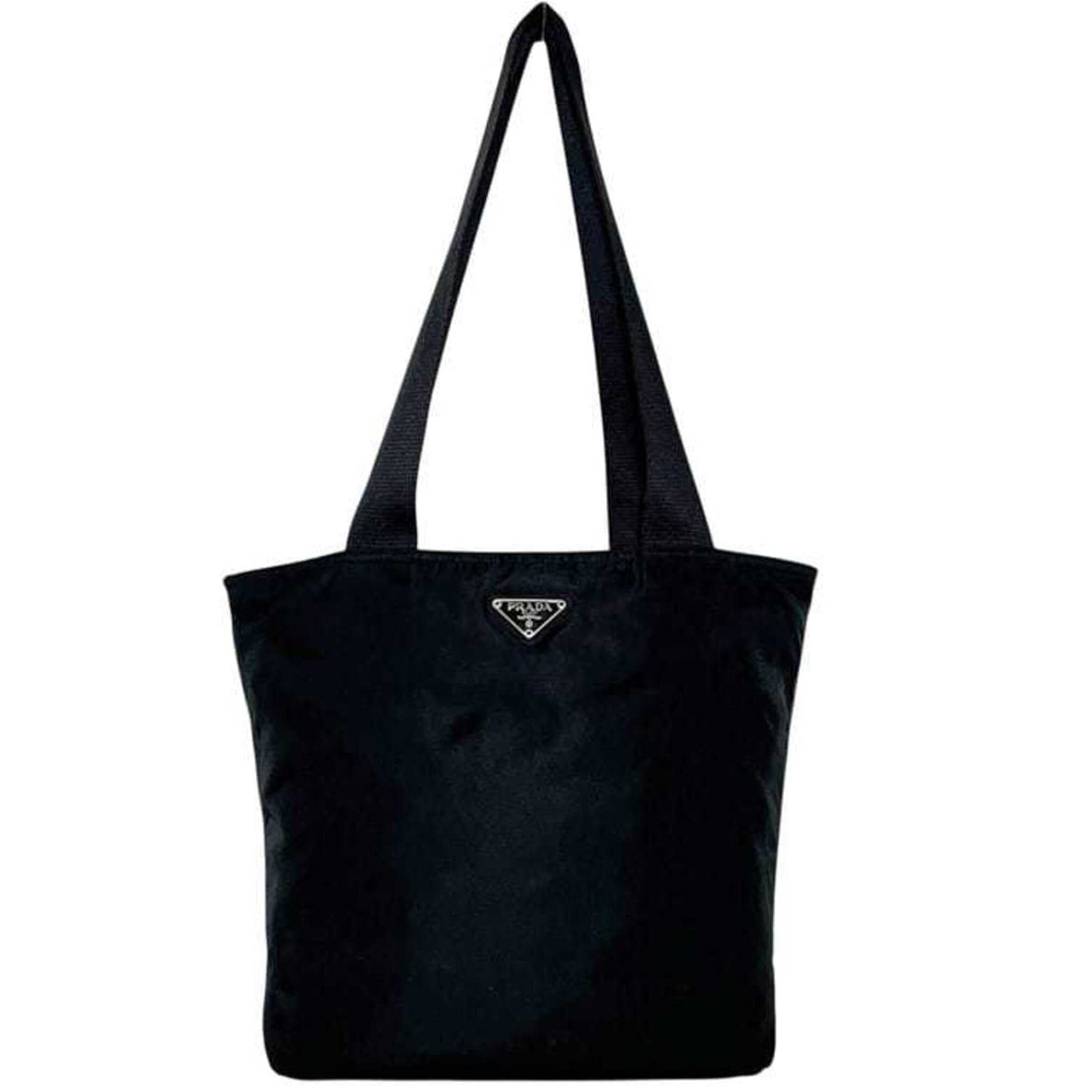 Prada Black Nero Nylon Tote Bag (Pre-Owned)