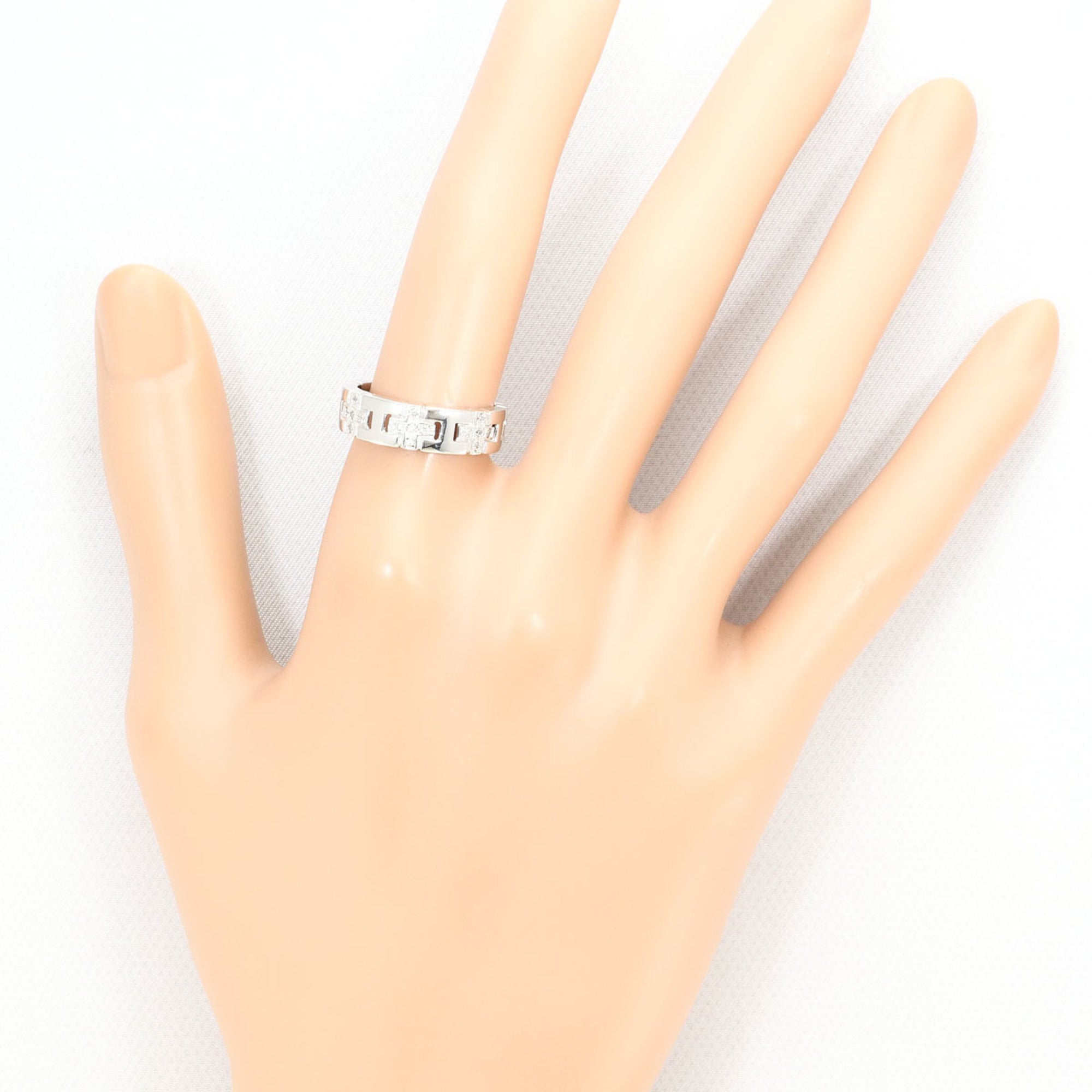 Unbranded White Gold White Gold (14K) Band Ring (Pre-Owned)