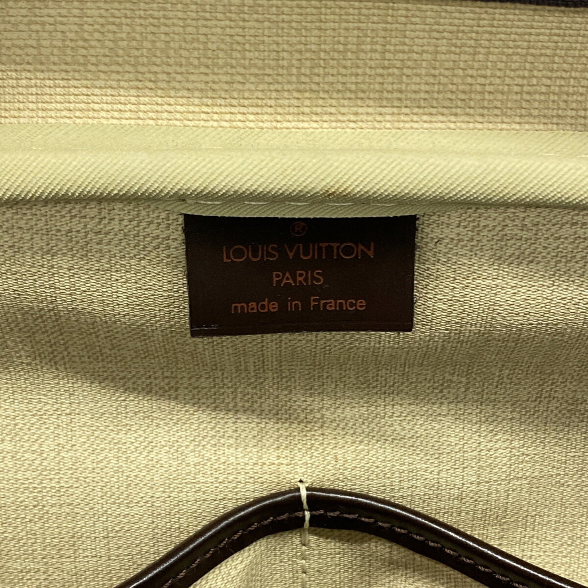 Louis Vuitton Ebene Handbag (Pre-Owned)
