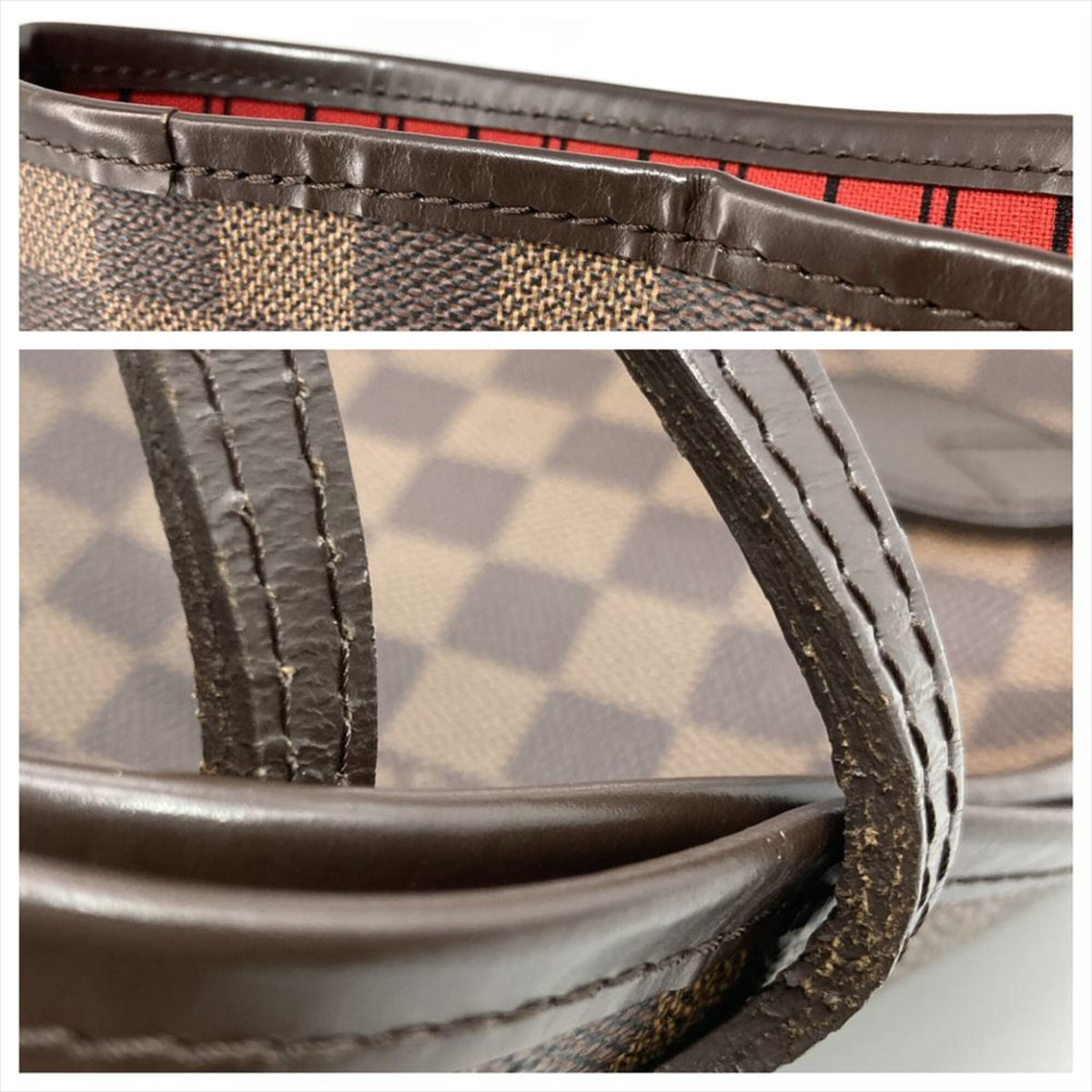 Louis Vuitton Brown Ebene Damier Canvas Tote Bag (Pre-Owned)