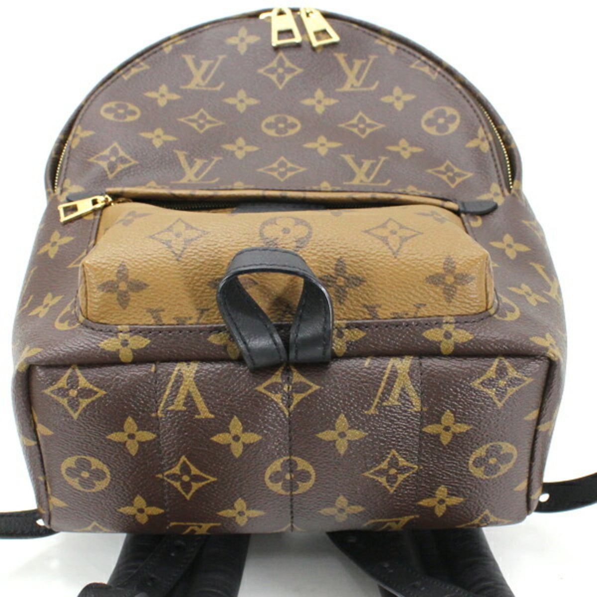 Louis Vuitton Monogram Reverse Beige Brown Monogram Reverse Backpack (Pre-Owned)