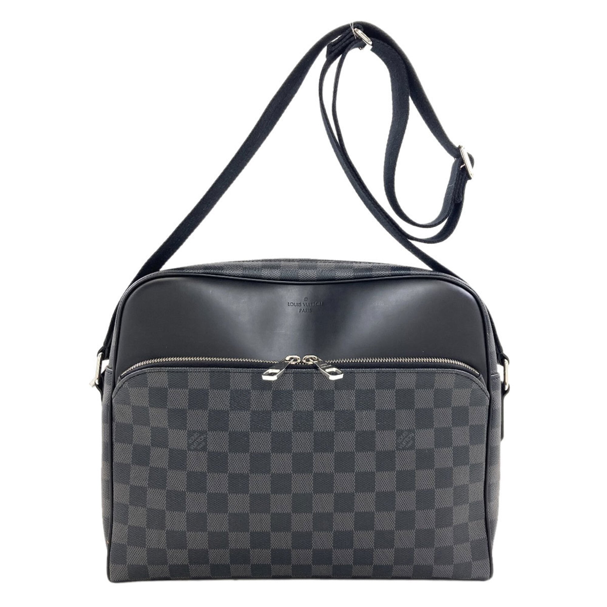 Louis Vuitton Damier Graphite Damier Canvas Shoulder Bag (Pre-Owned)