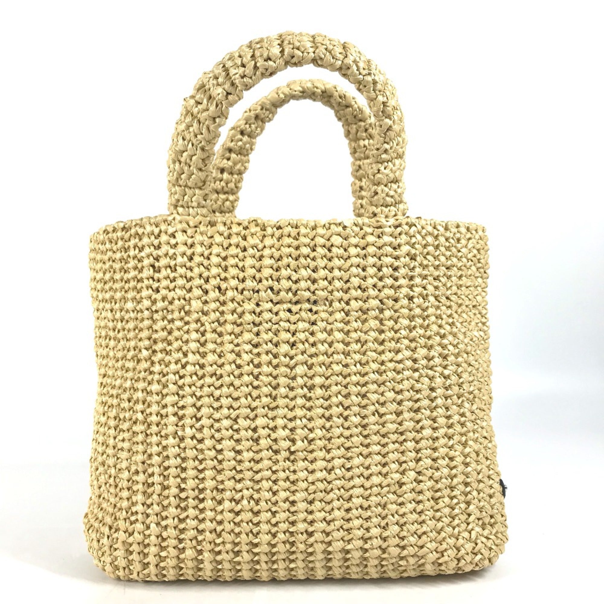 Prada Beige Cloth Handbag (Pre-Owned)