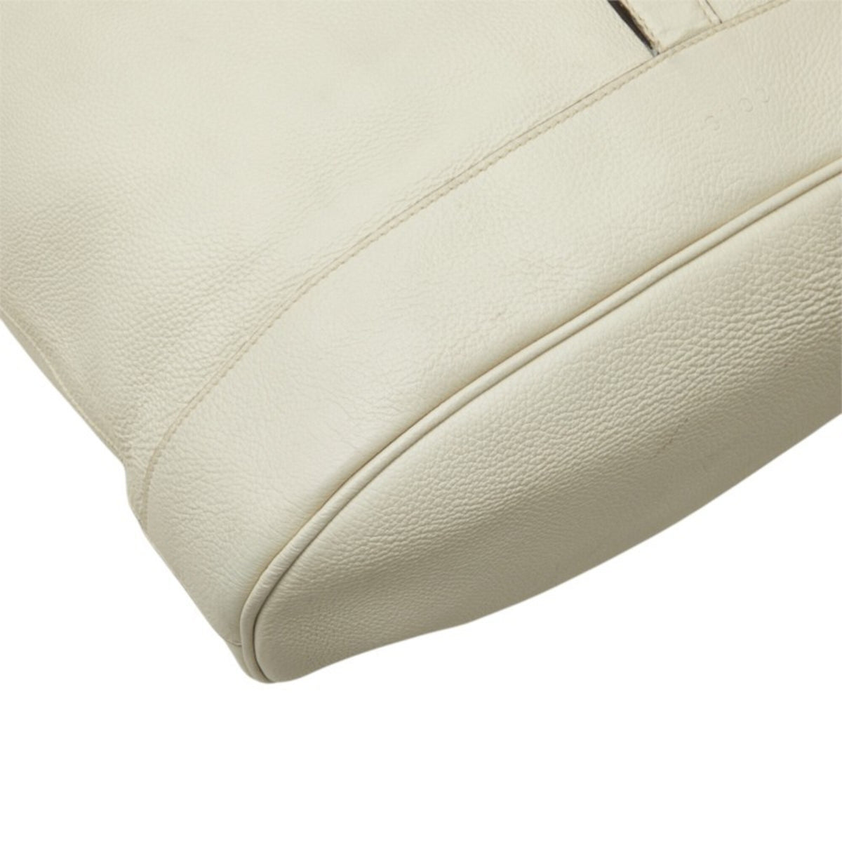 Gucci White Leather Backpack (Pre-Owned)