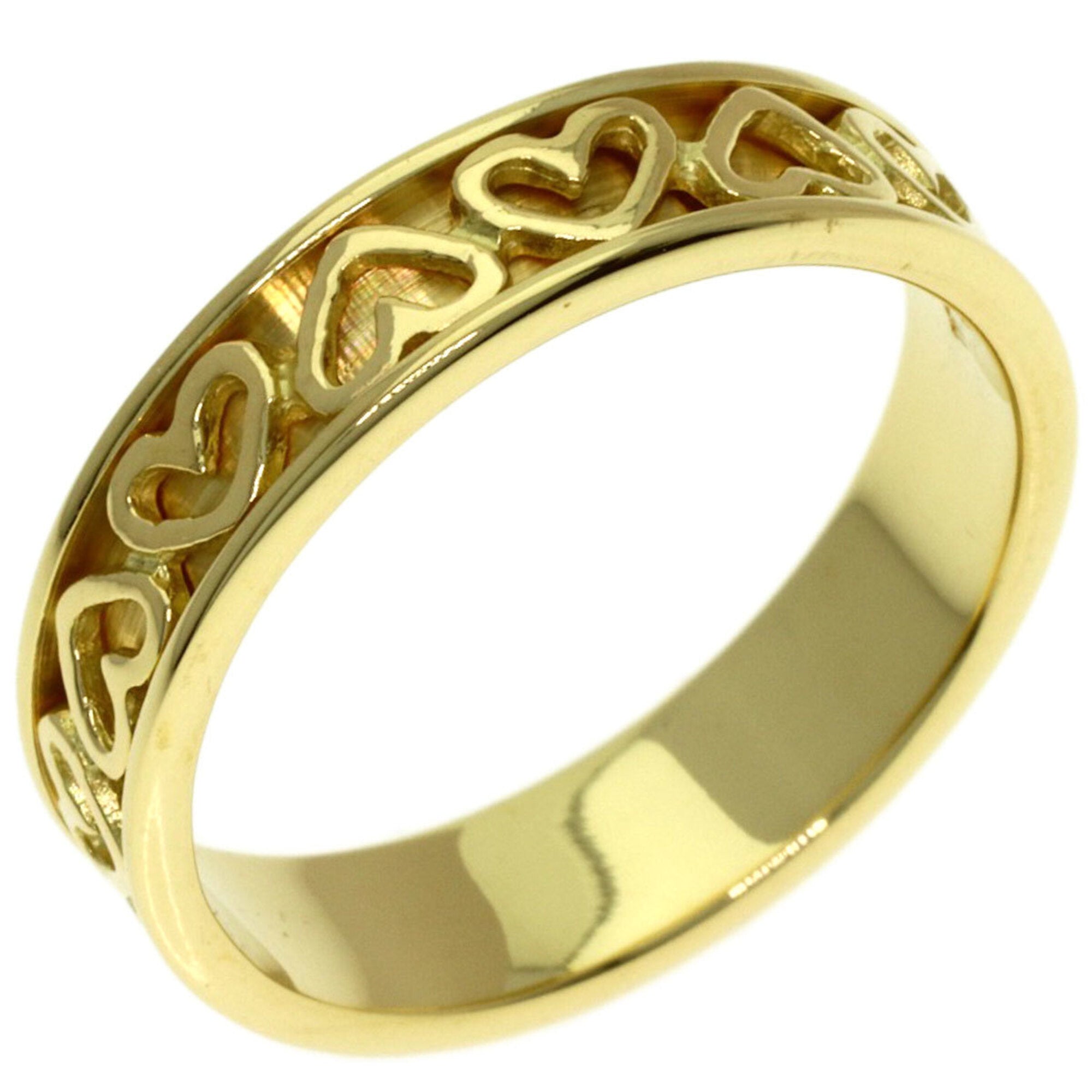 Tiffany Heart Yellow Gold (18K) Band Ring (Pre-Owned)