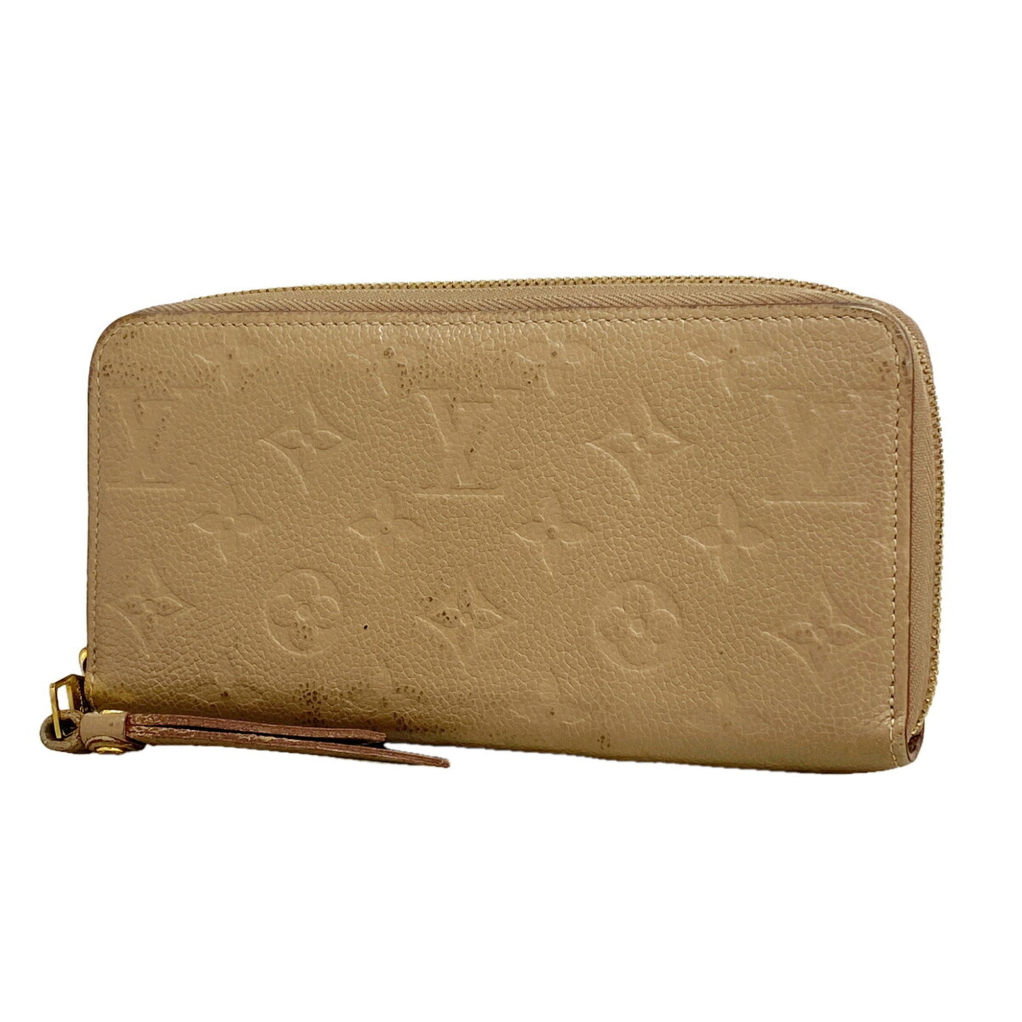 Louis Vuitton Taupe Long Wallet (Bi-Fold) (Pre-Owned)