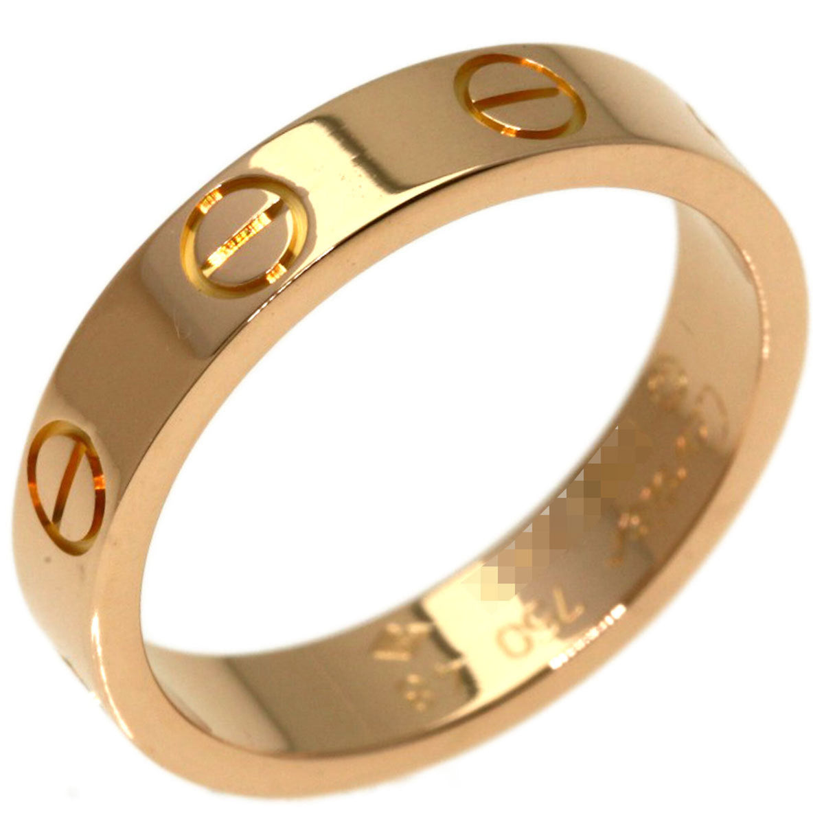Cartier Pink Gold (18K) Band Ring (Pre-Owned)