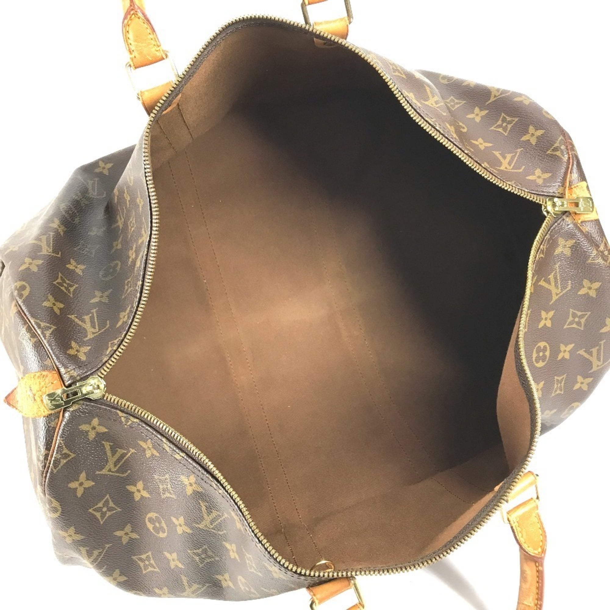 Louis Vuitton Monogram Brown Monogram Boston Bag Handbag (Pre-Owned)