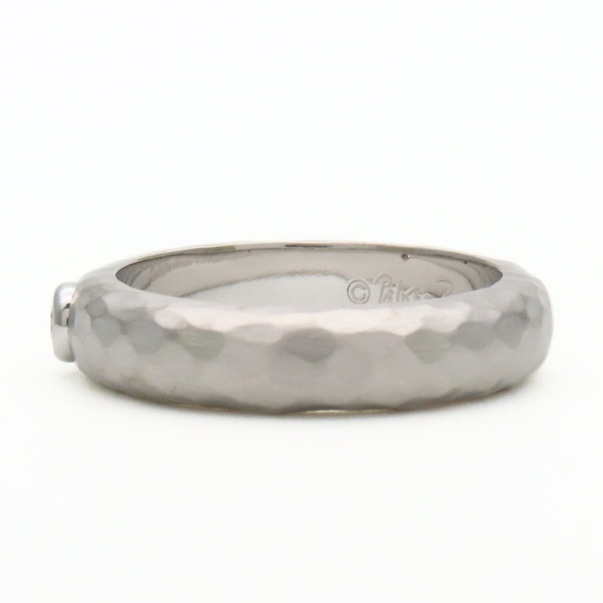 Tiffany White Gold White Gold (18K) Band Ring (Pre-Owned)