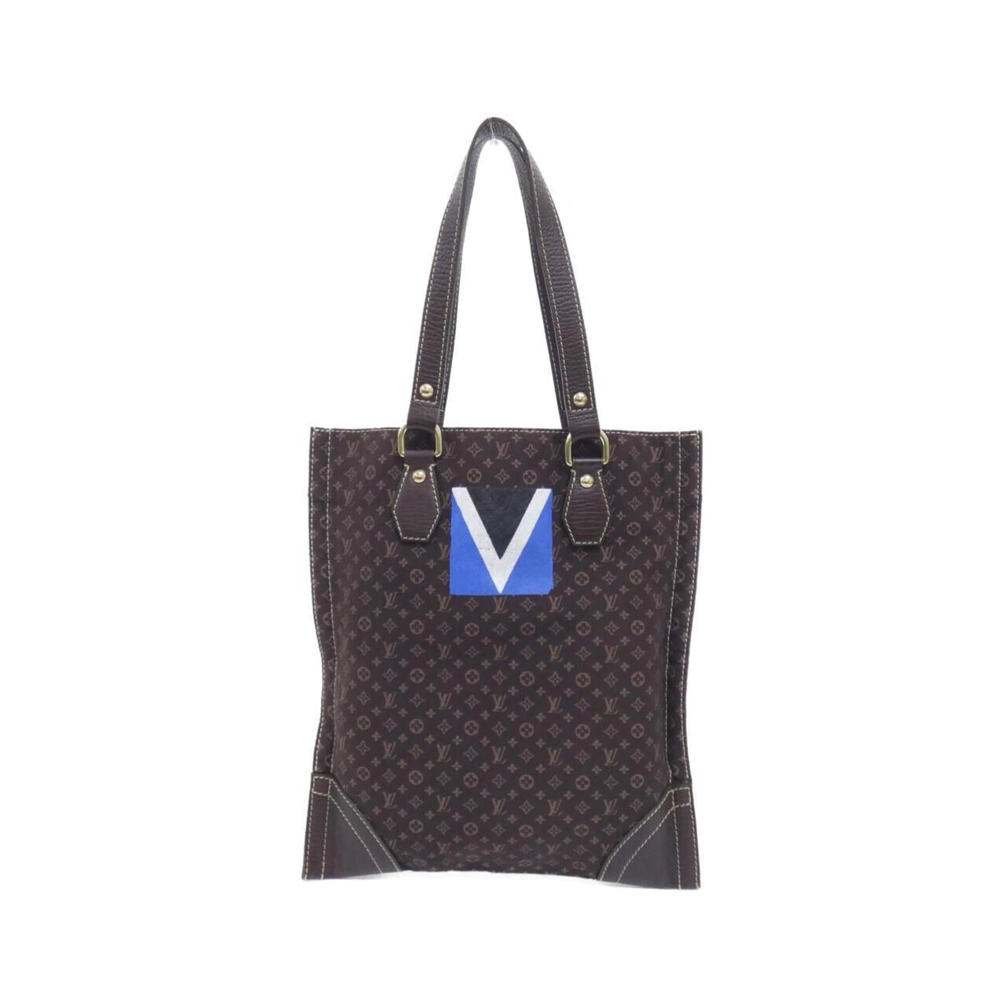 Louis Vuitton Ebene Canvas Handbag (Pre-Owned)