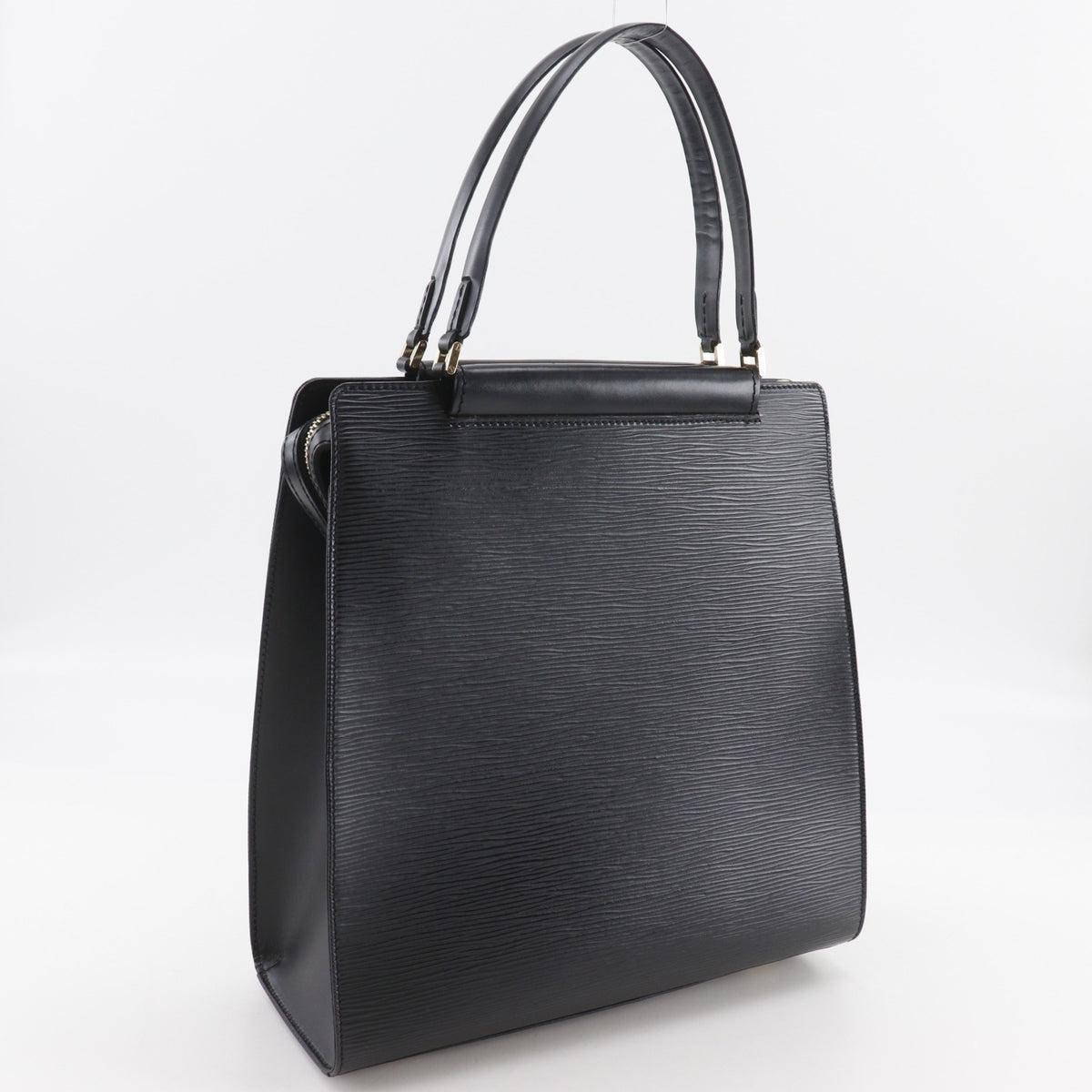 Louis Vuitton Black Noir Epi Leather Tote Bag (Pre-Owned)