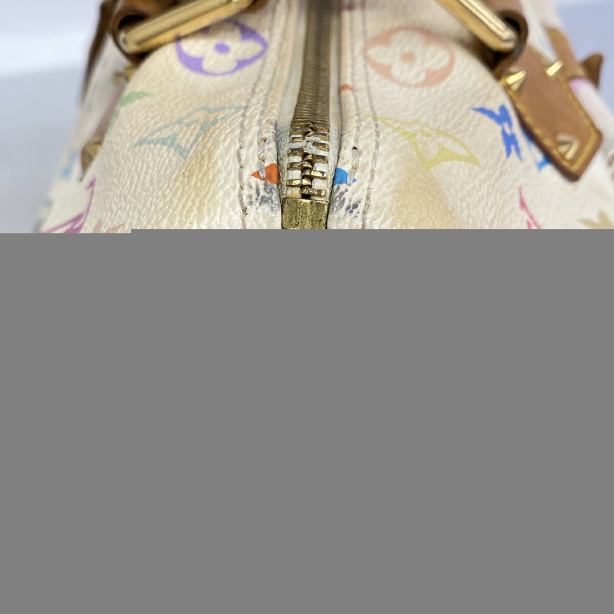 Louis Vuitton Blanc Handbag (Pre-Owned)