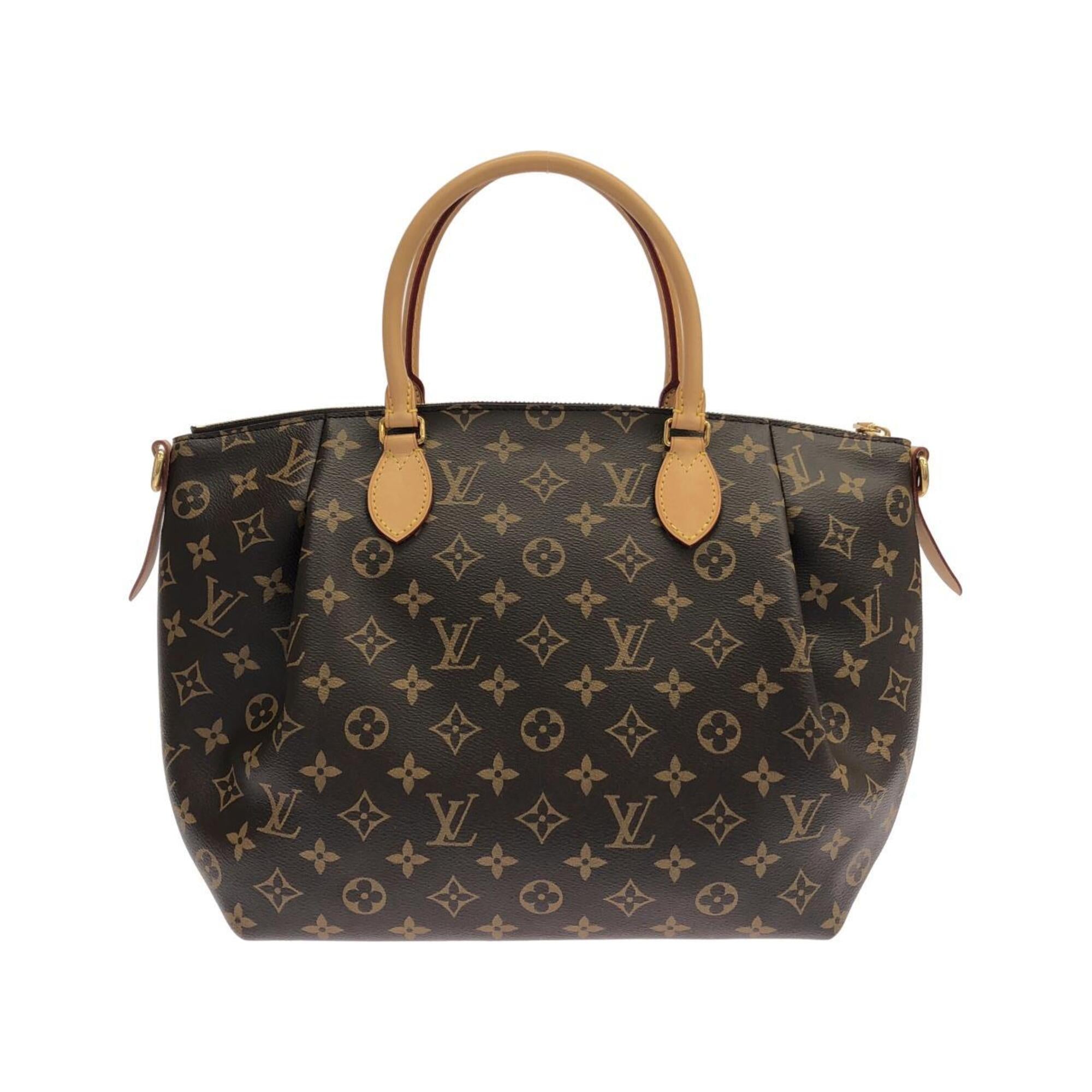 Louis Vuitton Marron Coated Canvas Handbag (Pre-Owned)