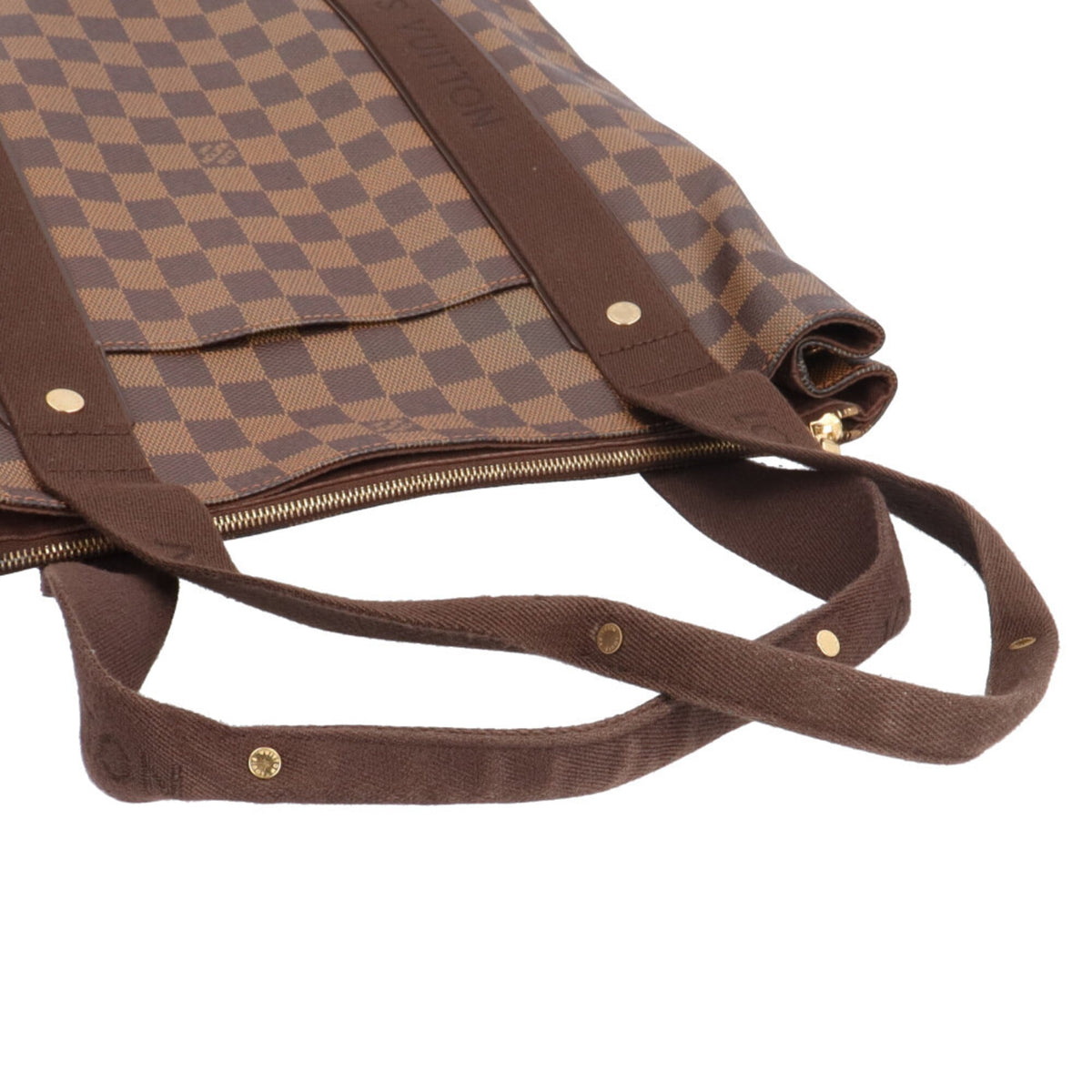 Louis Vuitton Brown Damier Canvas Handbag Tote Bag (Pre-Owned)