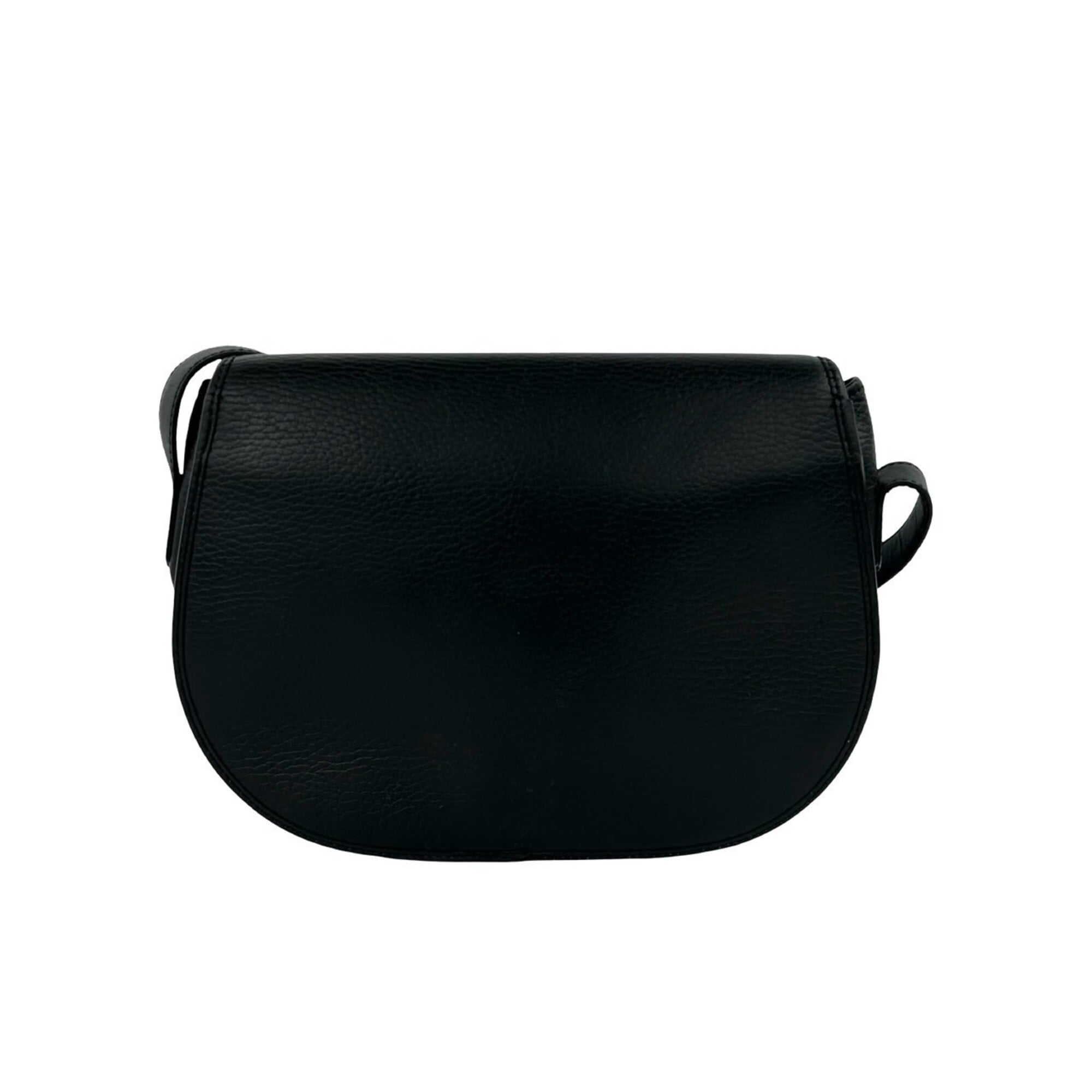 Christian Dior Black Leather Pochette Shoulder Bag (Pre-Owned)