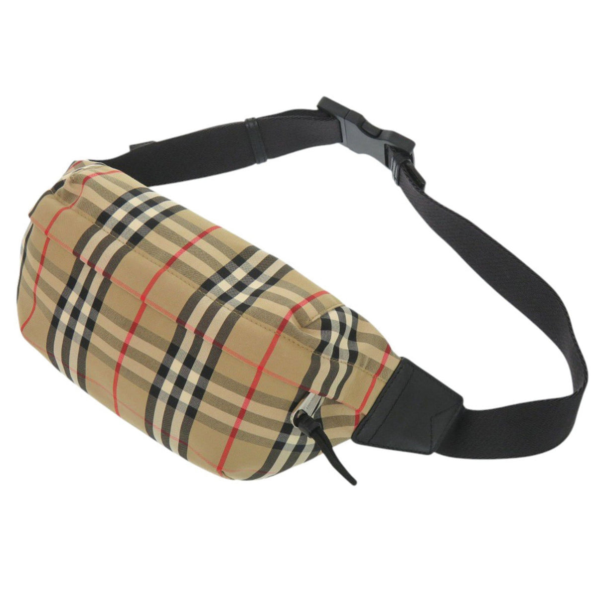 Burberry Beige Cotton Polyester Fanny Pack (Pre-Owned)