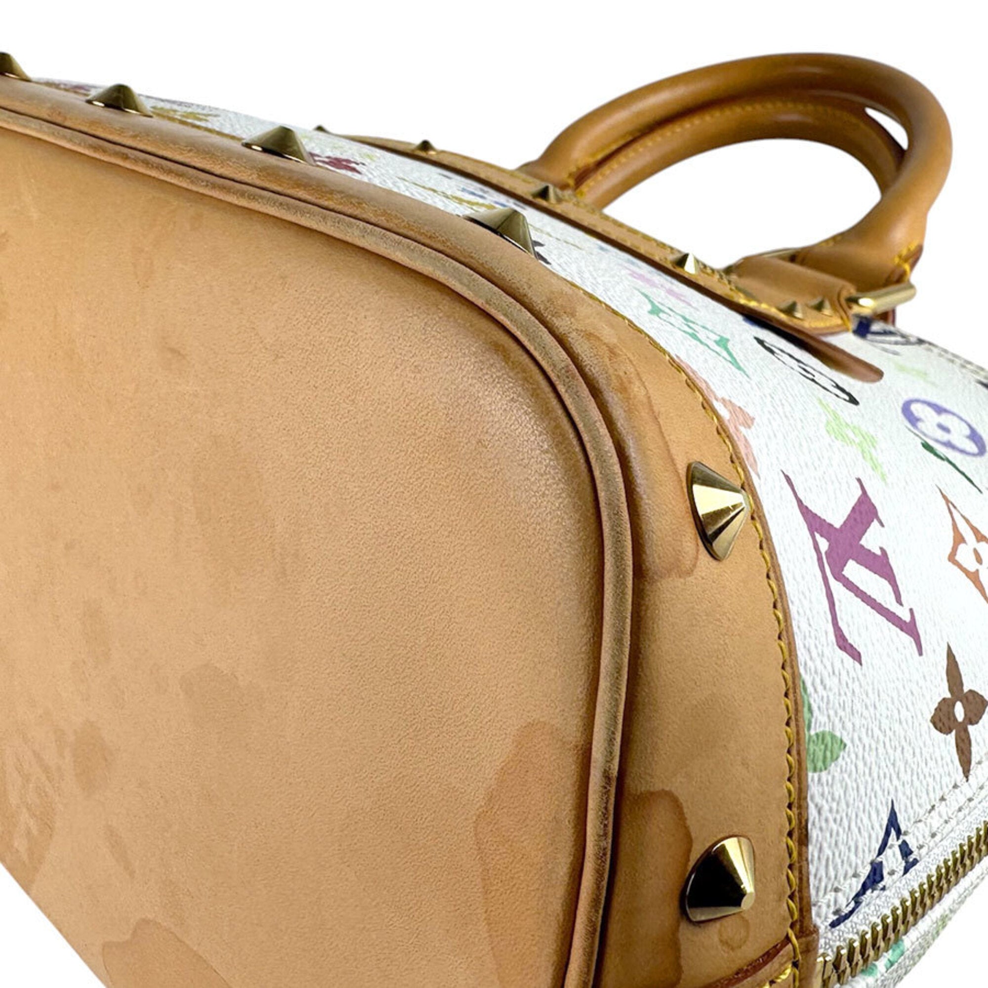 Louis Vuitton Blanc Multi-Color Monogram Multicolore Handbag (Pre-Owned)